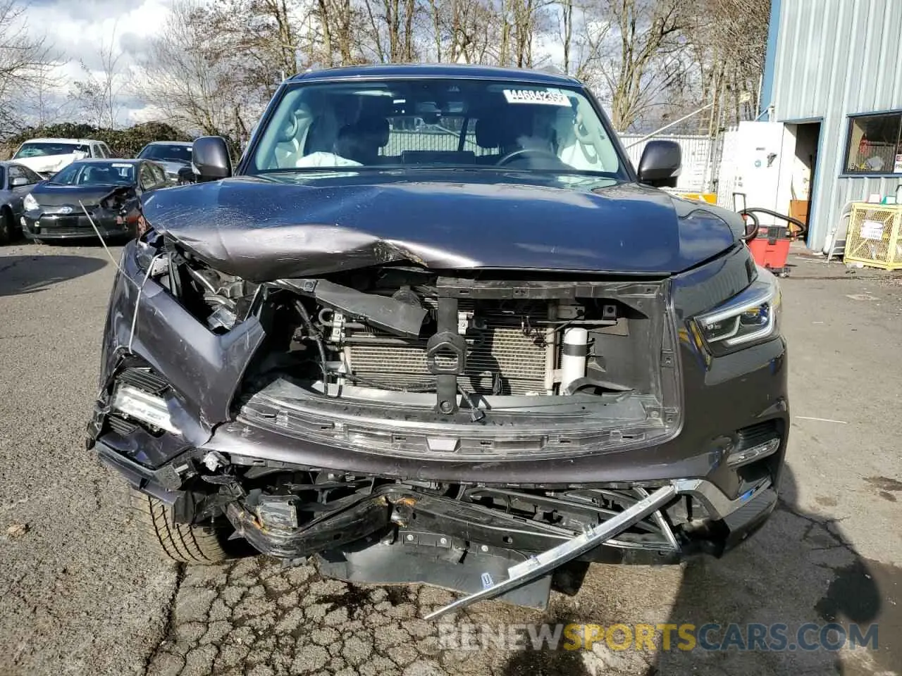 5 Photograph of a damaged car JN8AZ2AE2R9328307 INFINITI QX80 2024