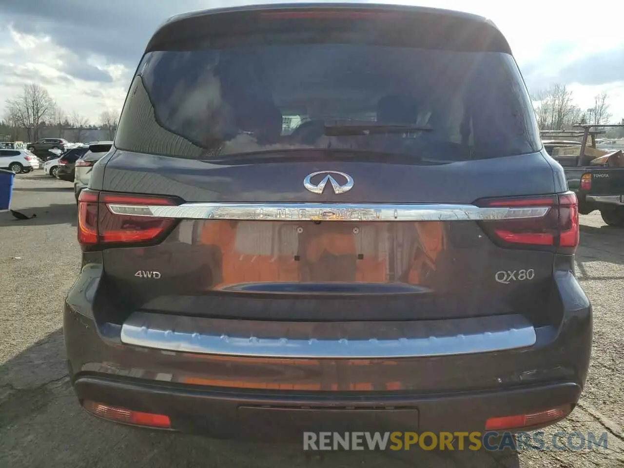6 Photograph of a damaged car JN8AZ2AE2R9328307 INFINITI QX80 2024