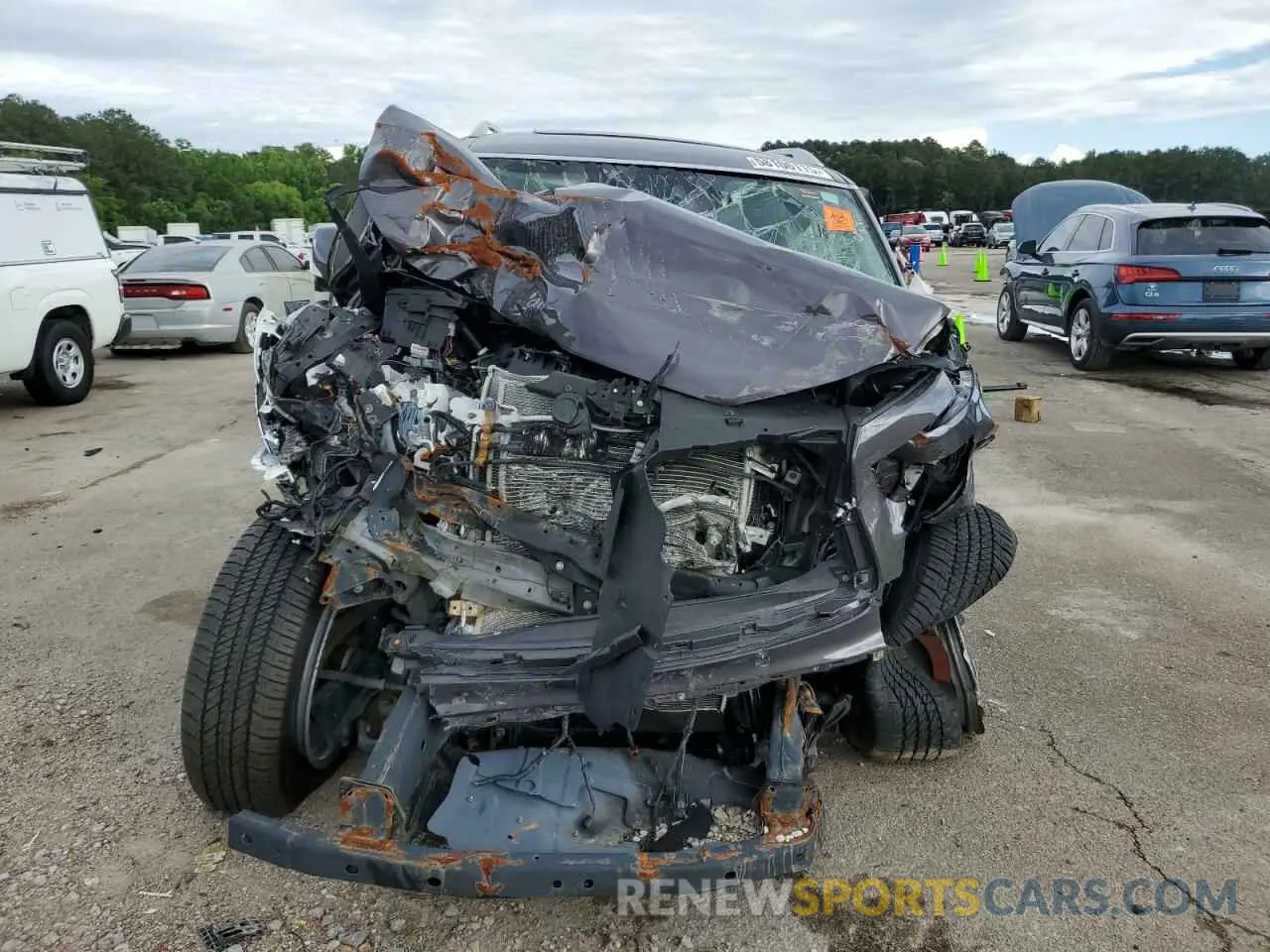 5 Photograph of a damaged car JN8AZ2AE7R9329825 INFINITI QX80 2024