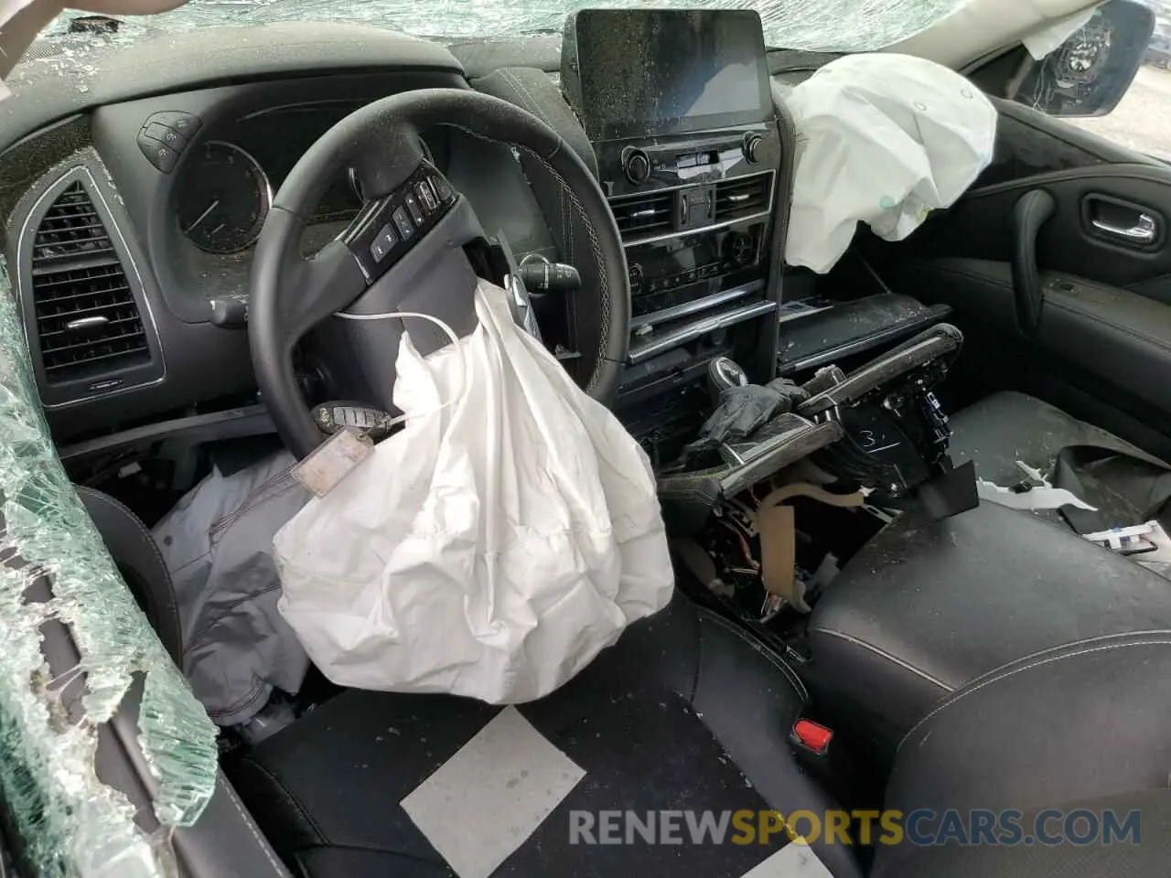 8 Photograph of a damaged car JN8AZ2AE7R9329825 INFINITI QX80 2024