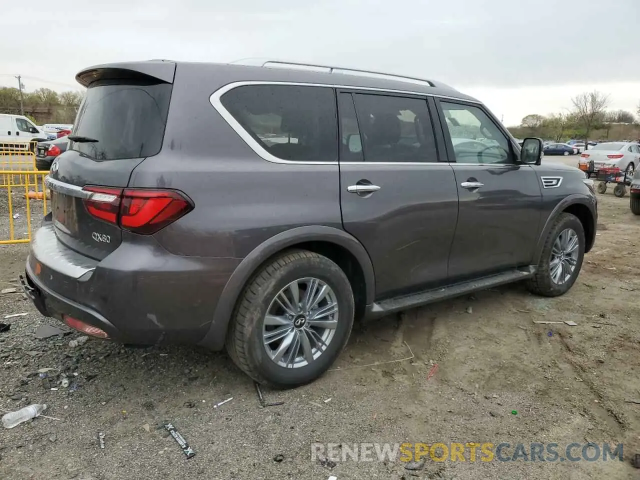 3 Photograph of a damaged car JN8AZ2AE8R9329431 INFINITI QX80 2024