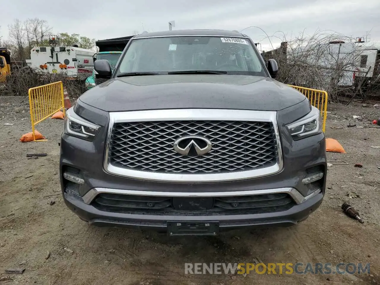 5 Photograph of a damaged car JN8AZ2AE8R9329431 INFINITI QX80 2024