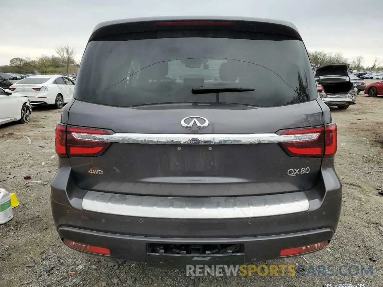 6 Photograph of a damaged car JN8AZ2AE8R9329431 INFINITI QX80 2024