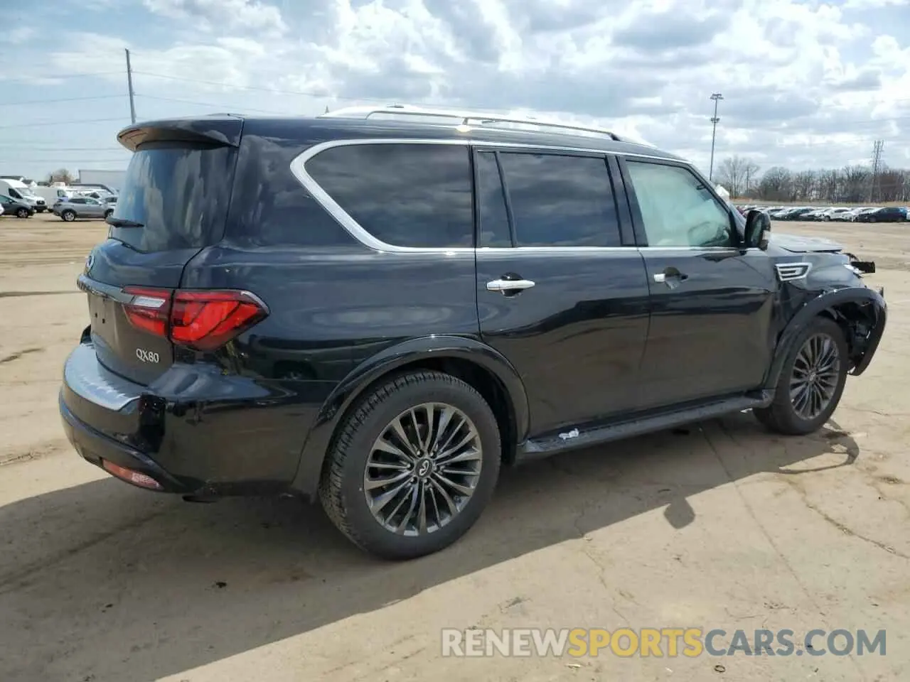 3 Photograph of a damaged car JN8AZ2AE8R9330675 INFINITI QX80 2024