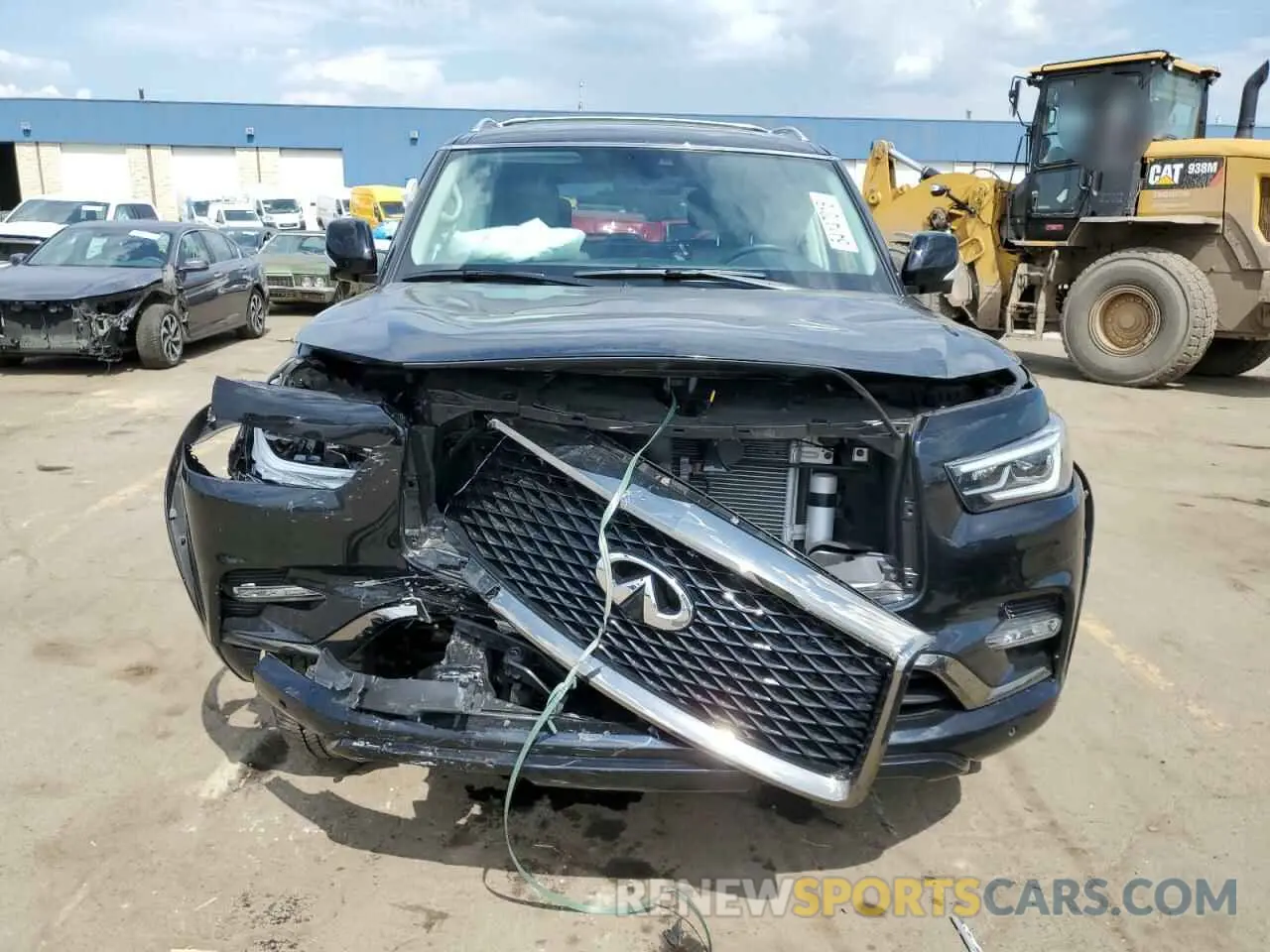 5 Photograph of a damaged car JN8AZ2AE8R9330675 INFINITI QX80 2024