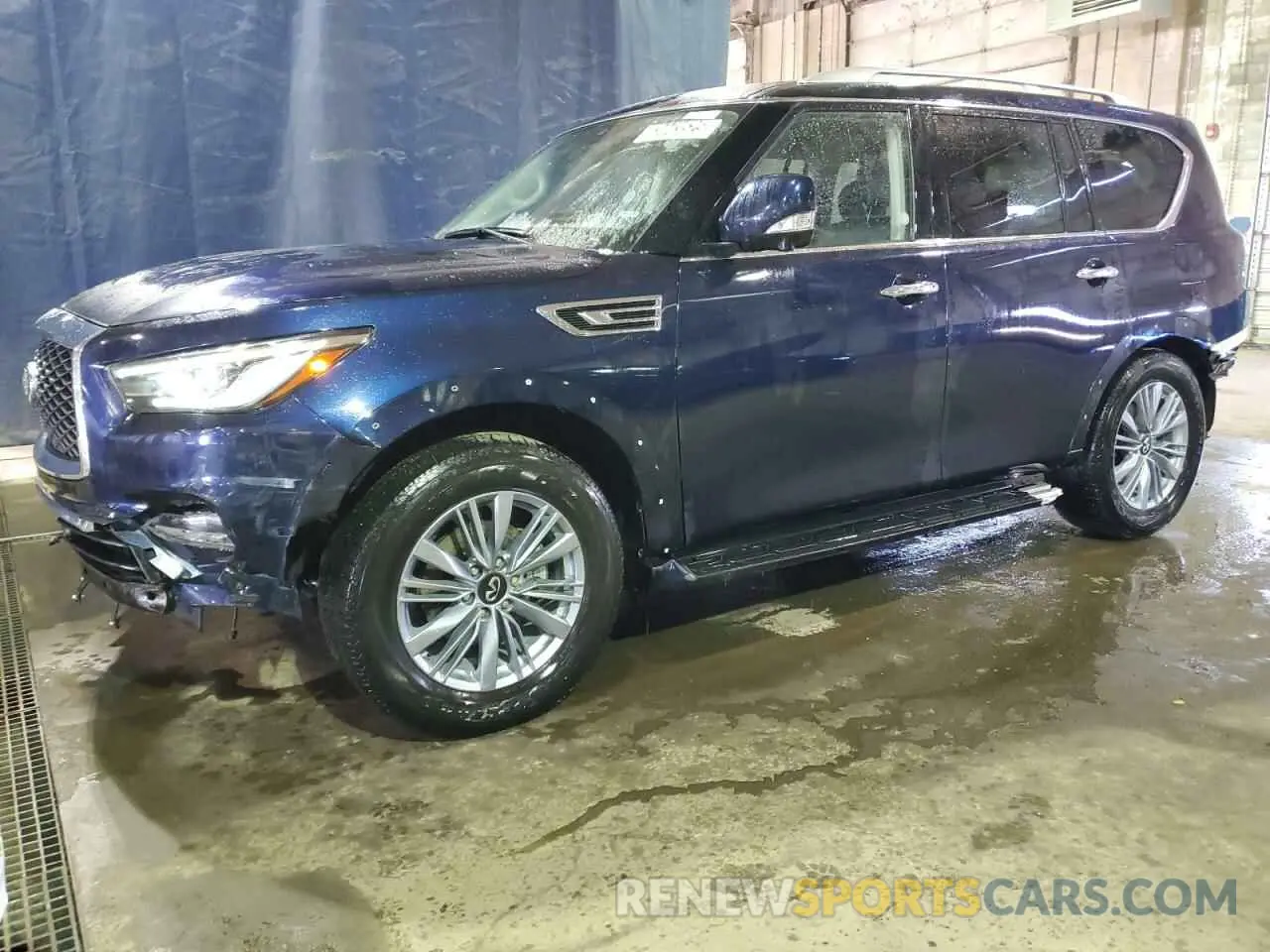 1 Photograph of a damaged car JN8AZ2AE9R9327462 INFINITI QX80 2024