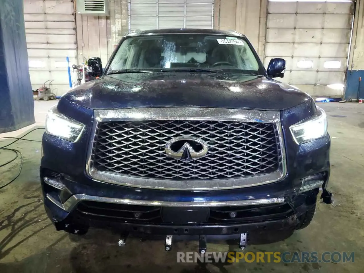5 Photograph of a damaged car JN8AZ2AE9R9327462 INFINITI QX80 2024