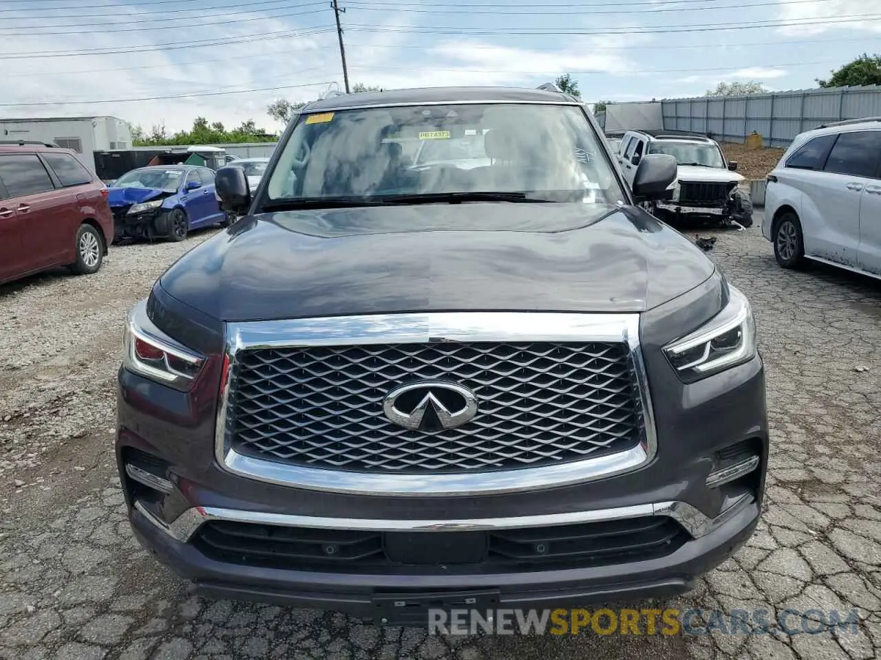 5 Photograph of a damaged car JN8AZ2AEXR9329642 INFINITI QX80 2024
