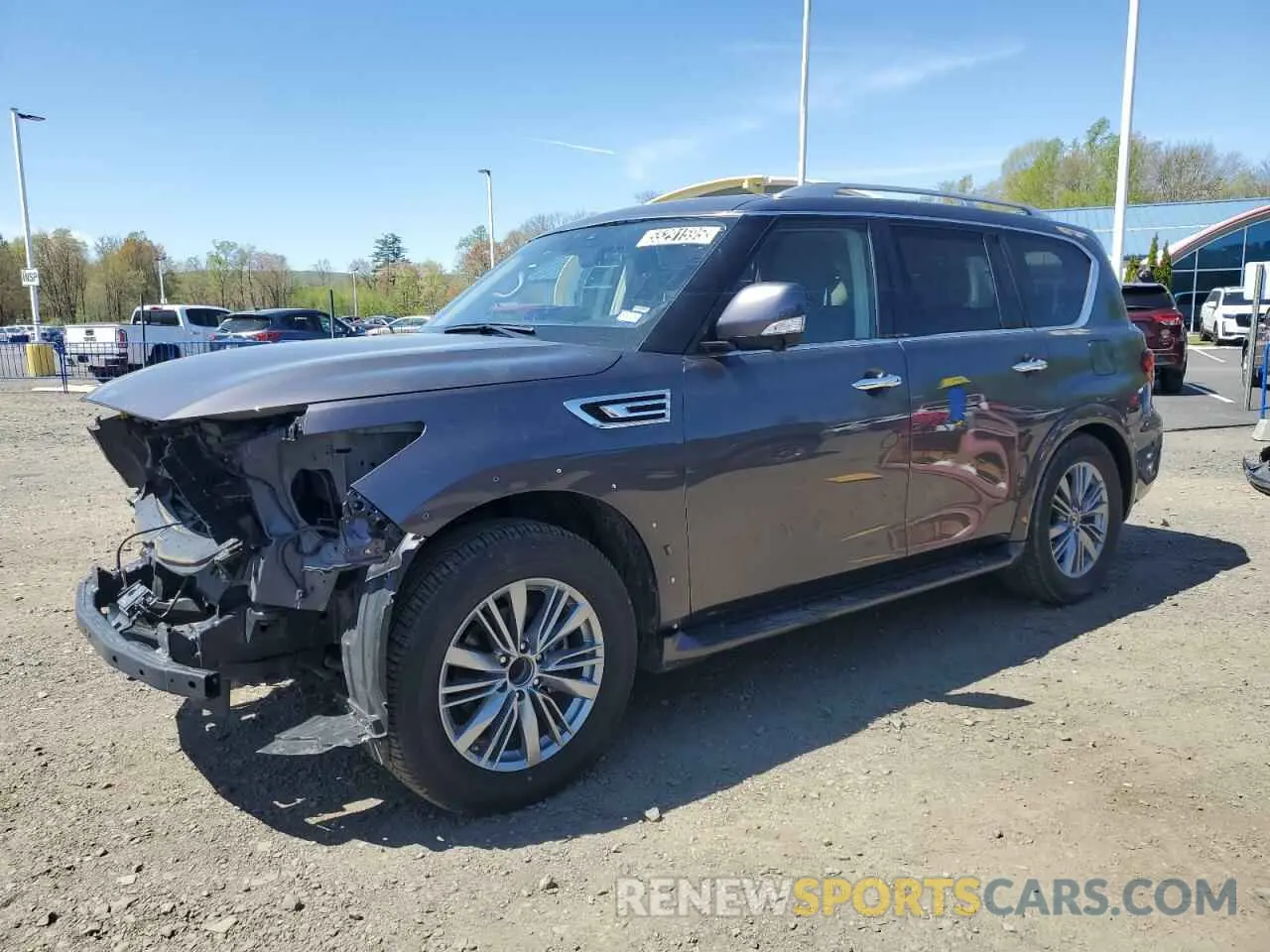 1 Photograph of a damaged car JN8AZ2AF4R9765069 INFINITI QX80 2024