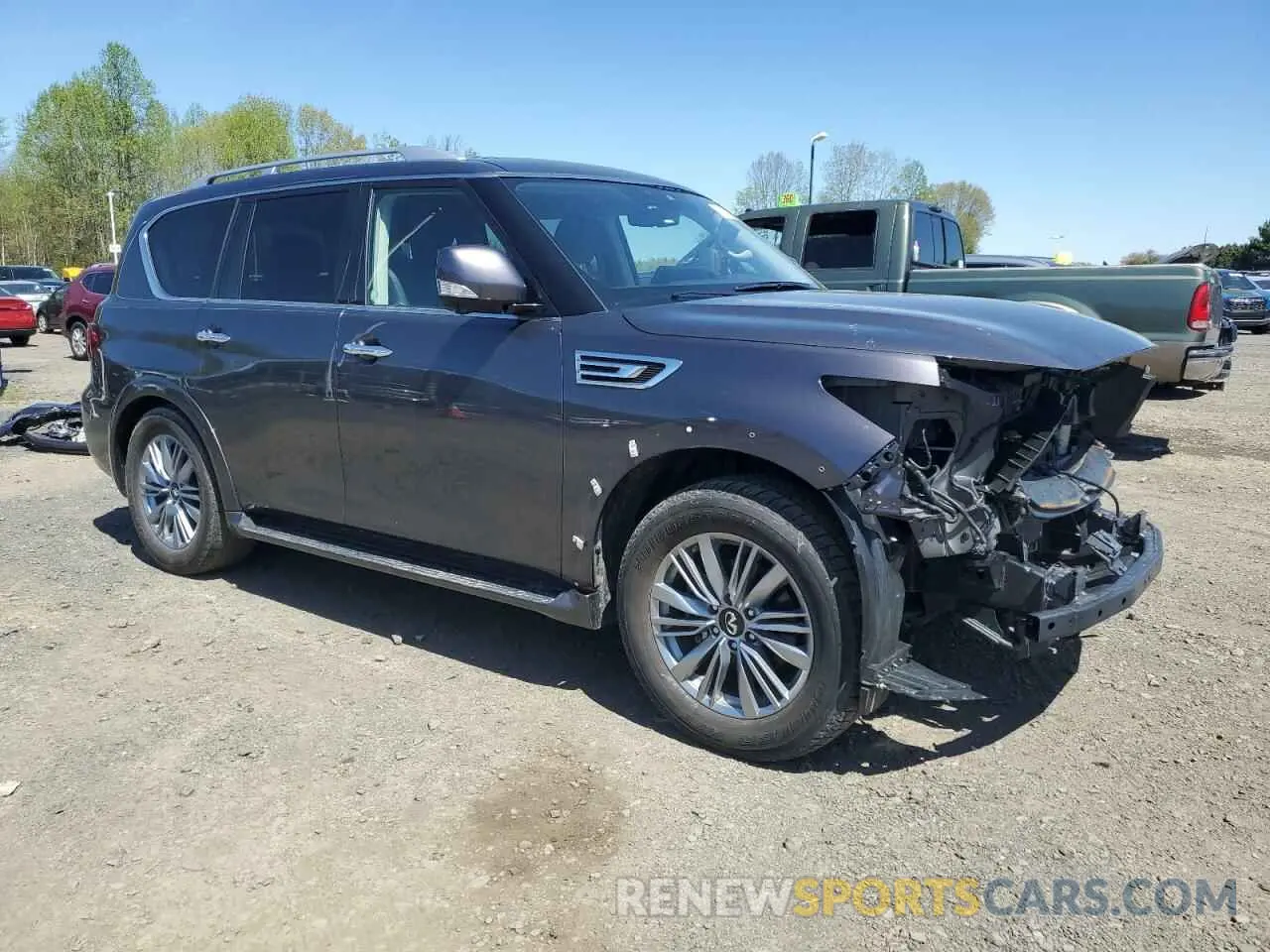 4 Photograph of a damaged car JN8AZ2AF4R9765069 INFINITI QX80 2024