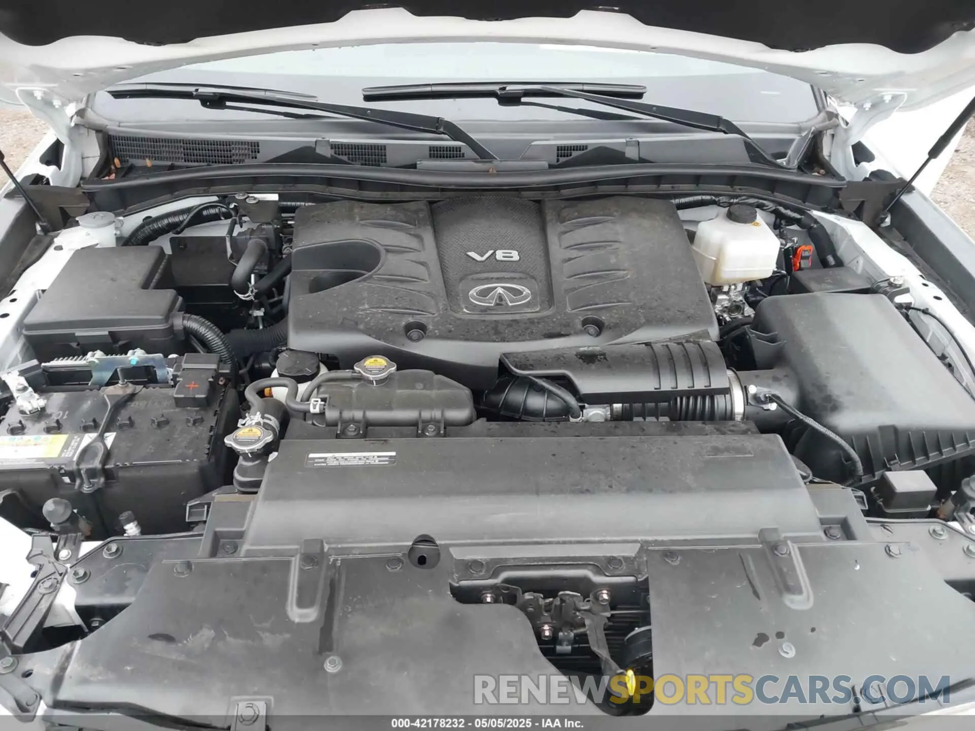 10 Photograph of a damaged car JN8AZ2BE9R9327413 INFINITI QX80 2024