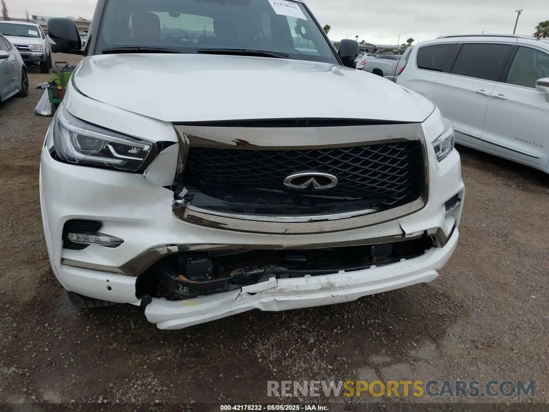 6 Photograph of a damaged car JN8AZ2BE9R9327413 INFINITI QX80 2024