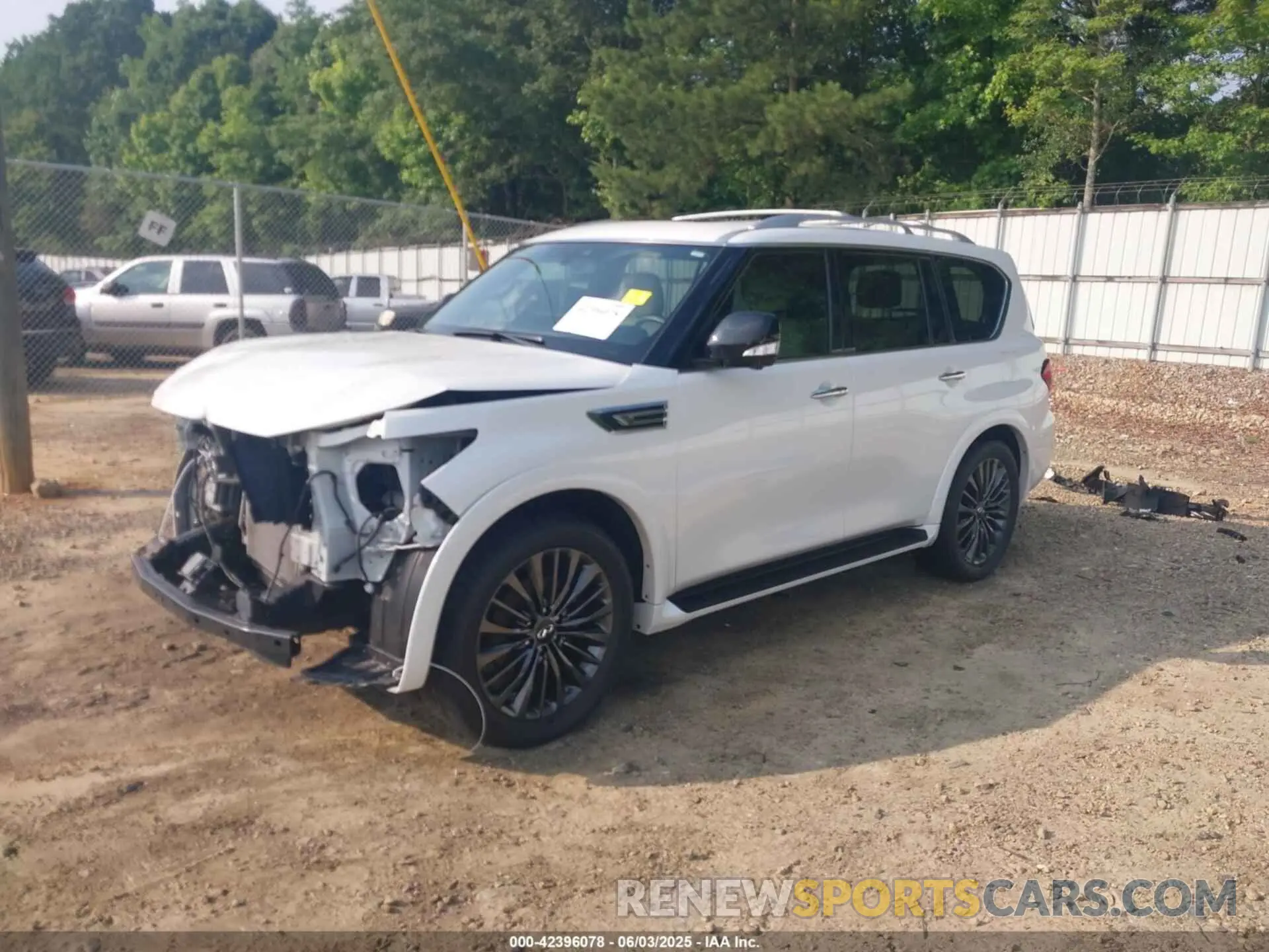 2 Photograph of a damaged car JN8AZ2BE9R9328741 INFINITI QX80 2024