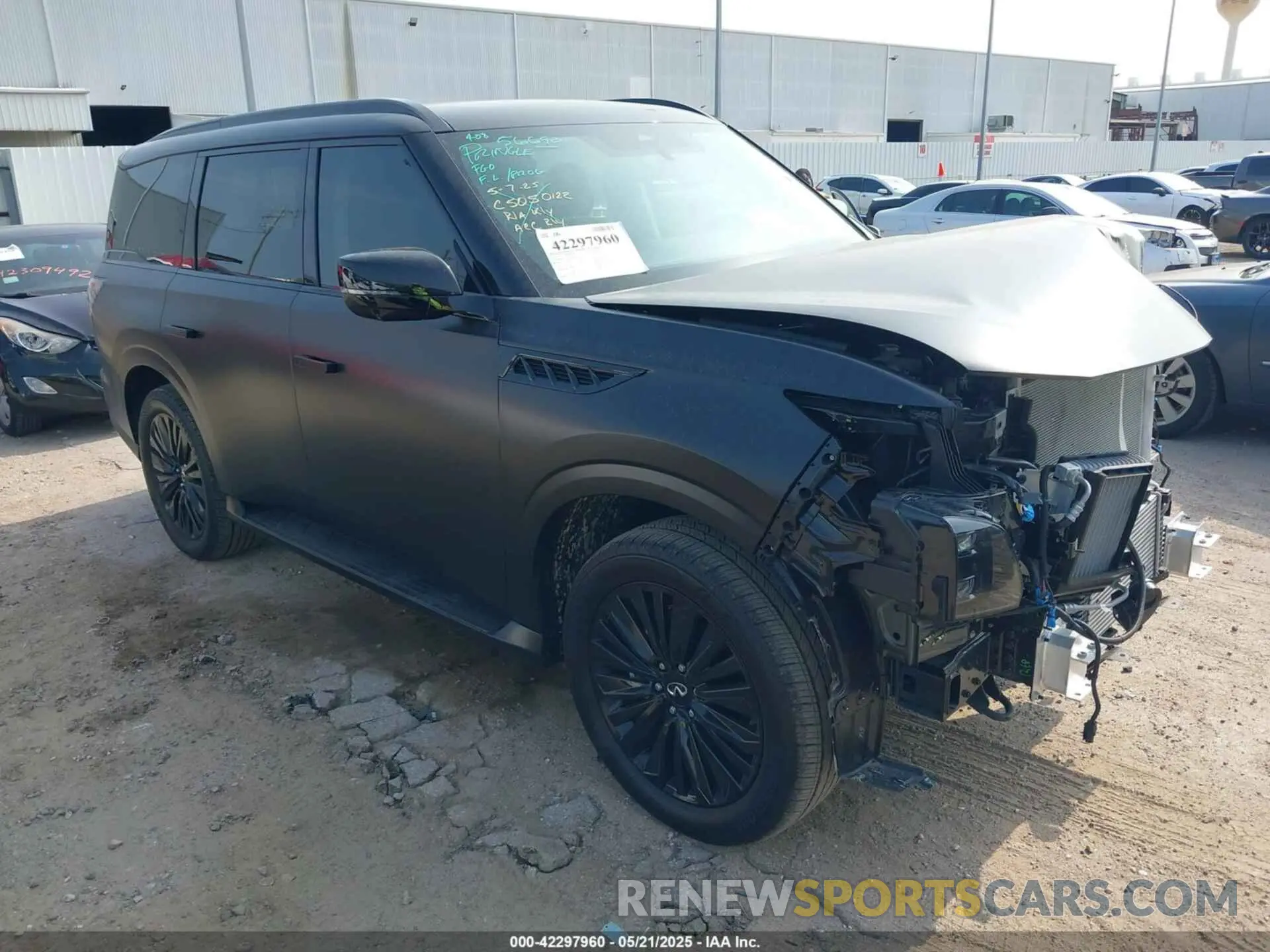 1 Photograph of a damaged car JN8AZ3BA5S9000872 INFINITI QX80 2025
