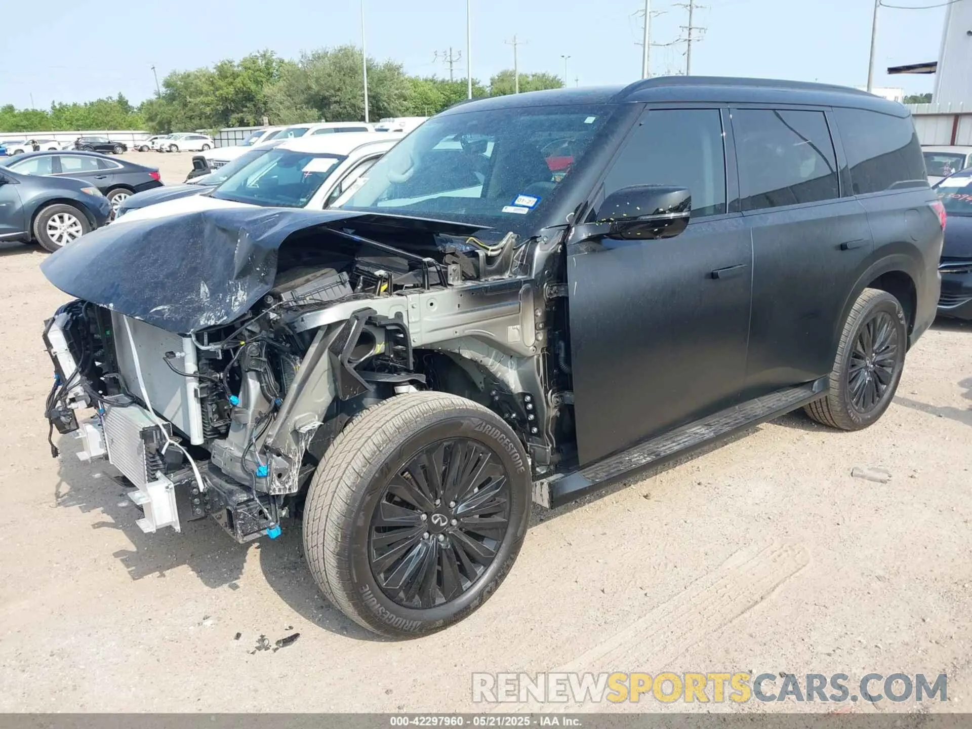 2 Photograph of a damaged car JN8AZ3BA5S9000872 INFINITI QX80 2025