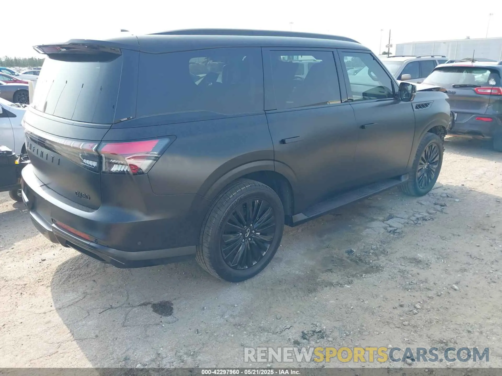 4 Photograph of a damaged car JN8AZ3BA5S9000872 INFINITI QX80 2025