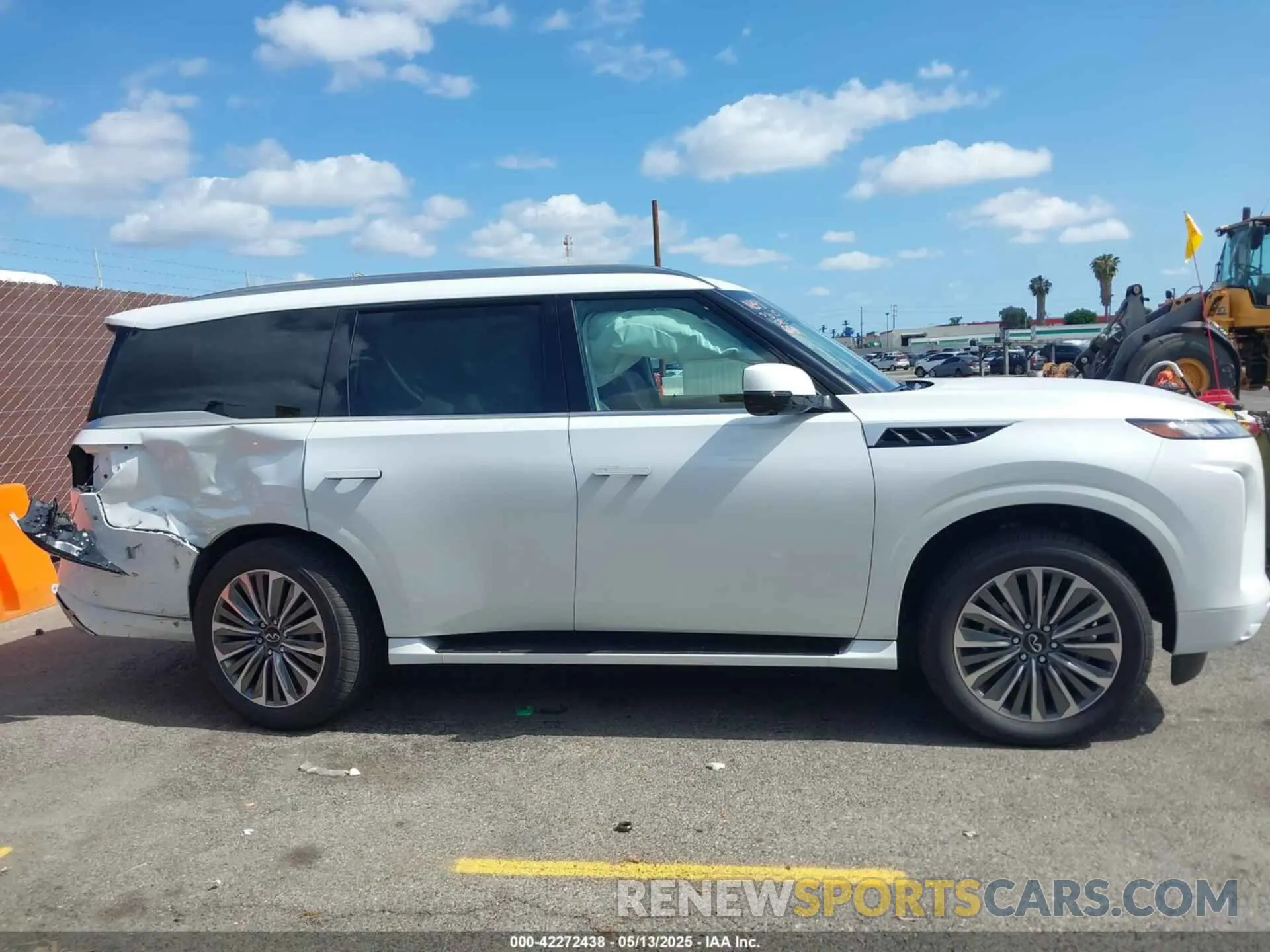 13 Photograph of a damaged car JN8AZ3BA9S9001443 INFINITI QX80 2025