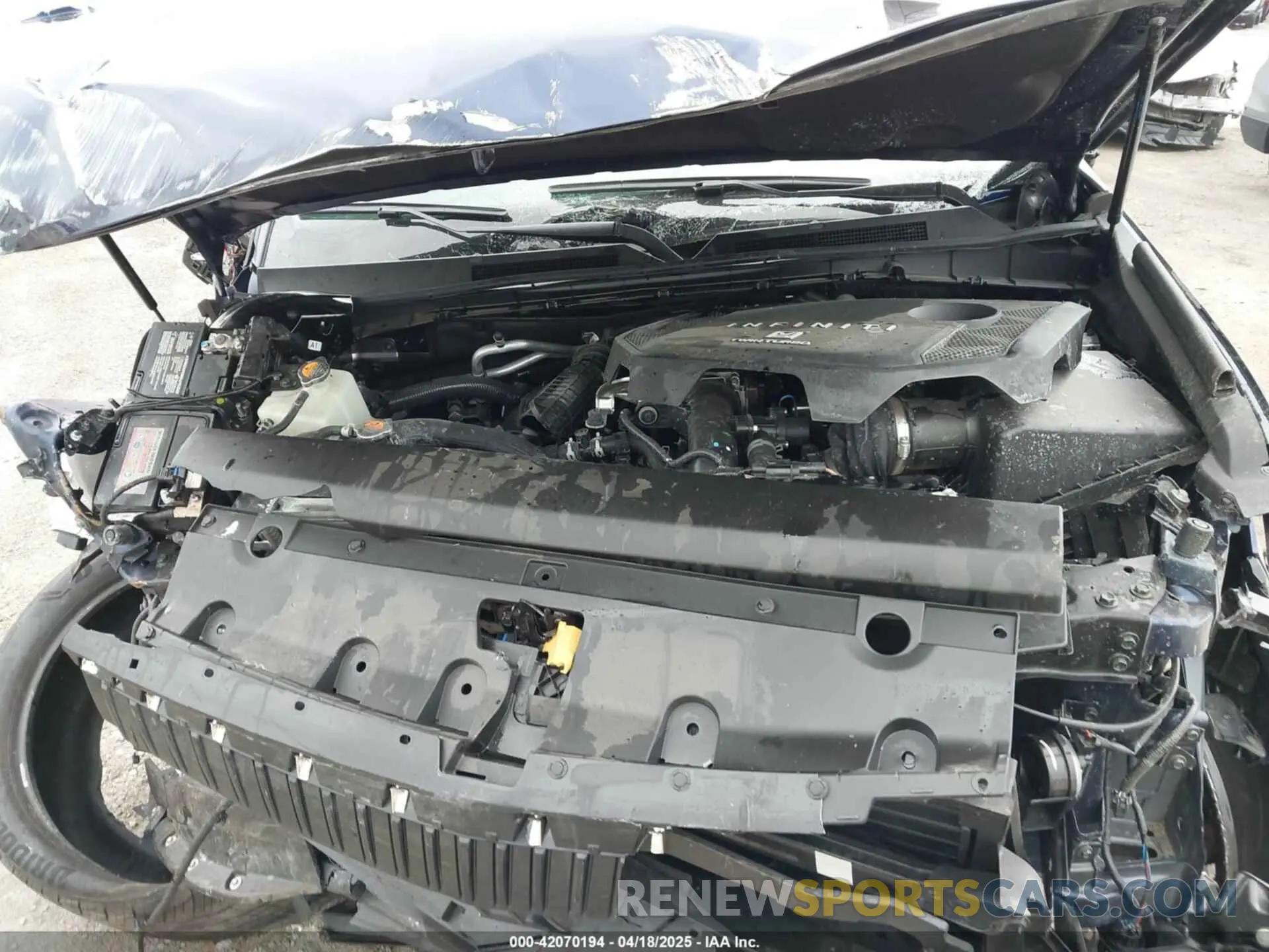 10 Photograph of a damaged car JN8AZ3BB1S9404731 INFINITI QX80 2025