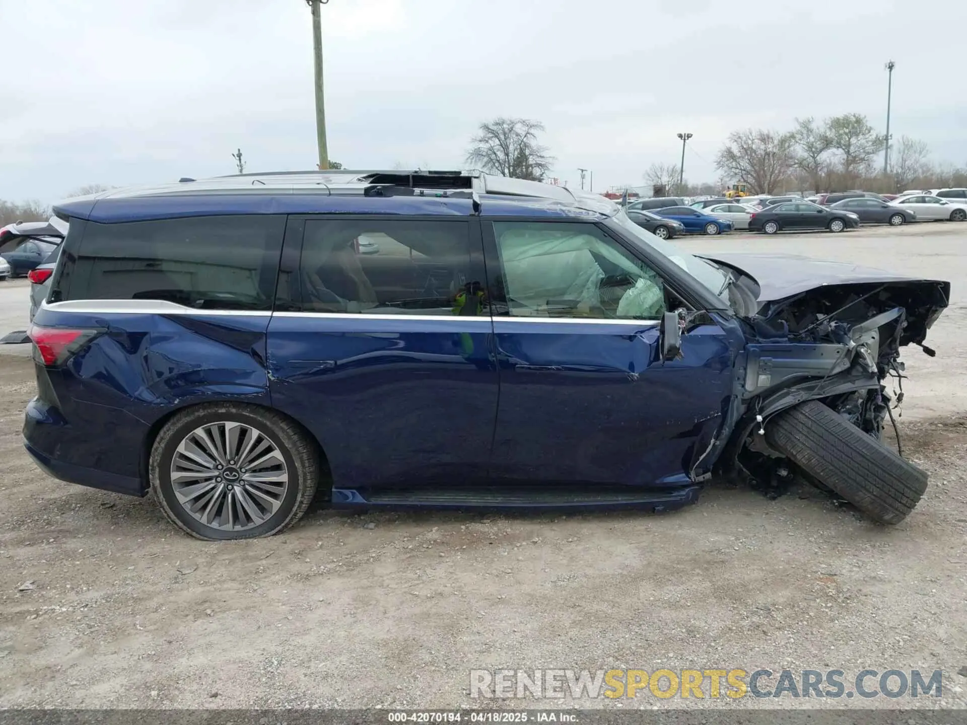 12 Photograph of a damaged car JN8AZ3BB1S9404731 INFINITI QX80 2025