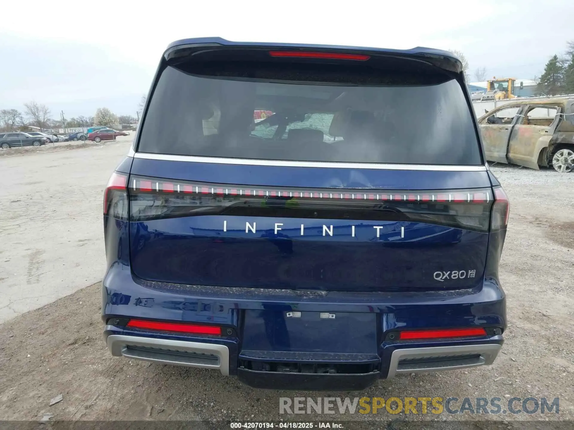 15 Photograph of a damaged car JN8AZ3BB1S9404731 INFINITI QX80 2025