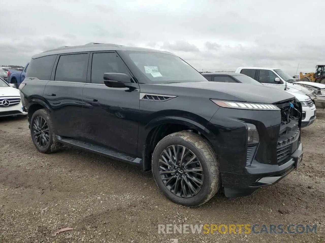 4 Photograph of a damaged car JN8AZ3CC3S9600385 INFINITI QX80 AUTOG 2025