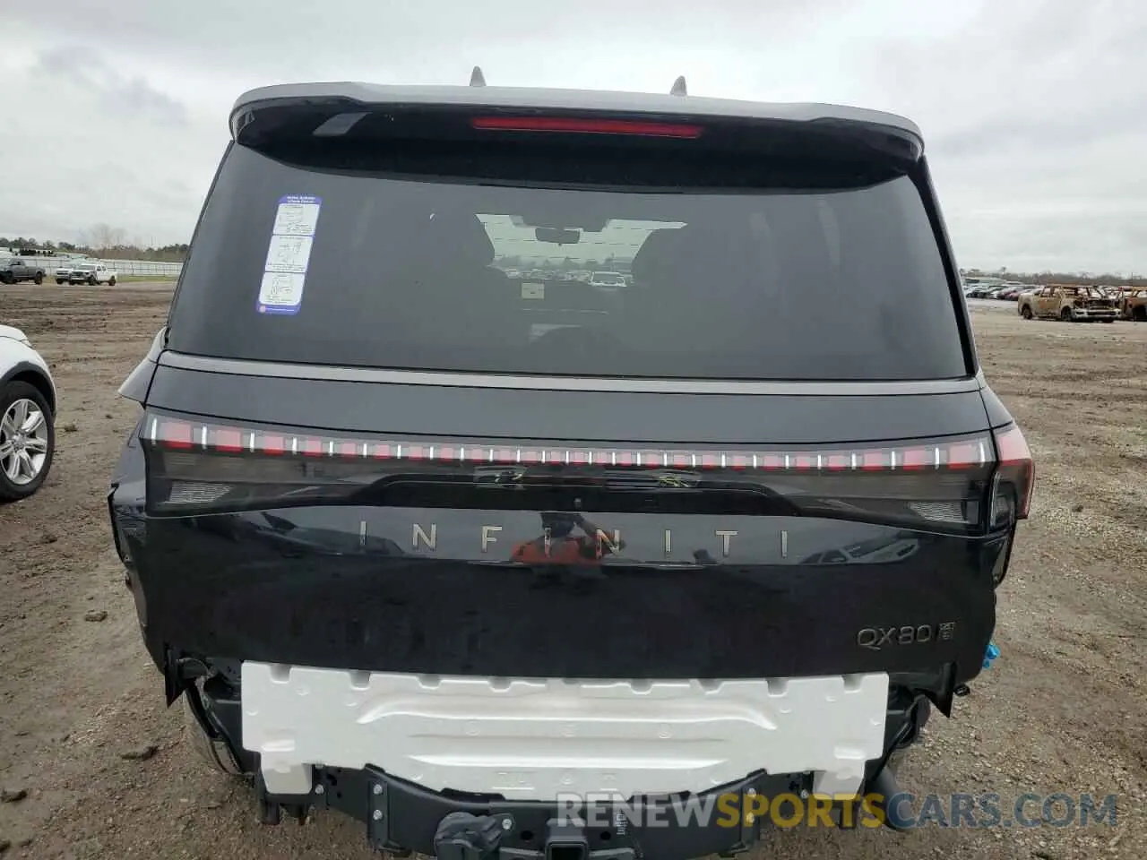 6 Photograph of a damaged car JN8AZ3CC3S9600385 INFINITI QX80 AUTOG 2025
