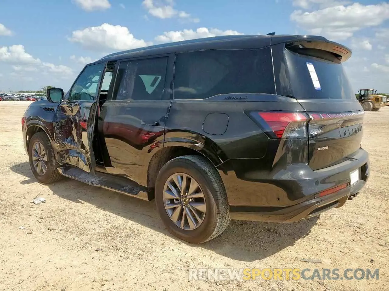 2 Photograph of a damaged car JN8AZ3CC7S9604391 INFINITI QX80 AUTOG 2025