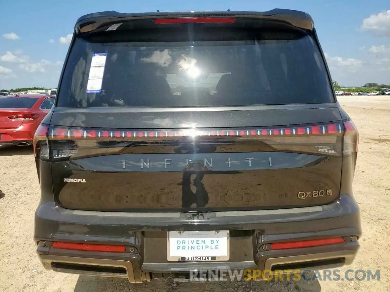 6 Photograph of a damaged car JN8AZ3CC7S9604391 INFINITI QX80 AUTOG 2025