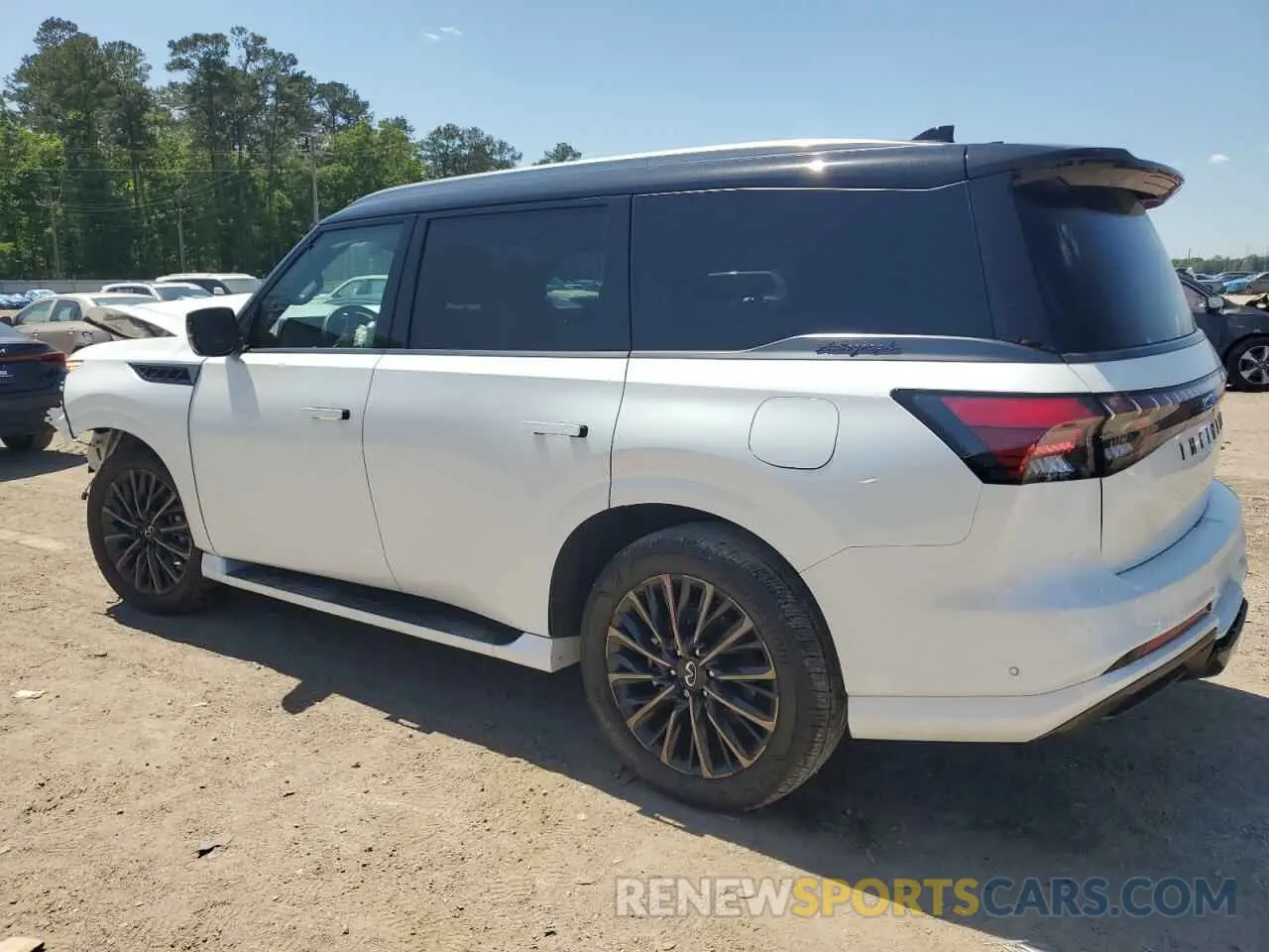 2 Photograph of a damaged car JN8AZ3CCXS9601470 INFINITI QX80 AUTOG 2025