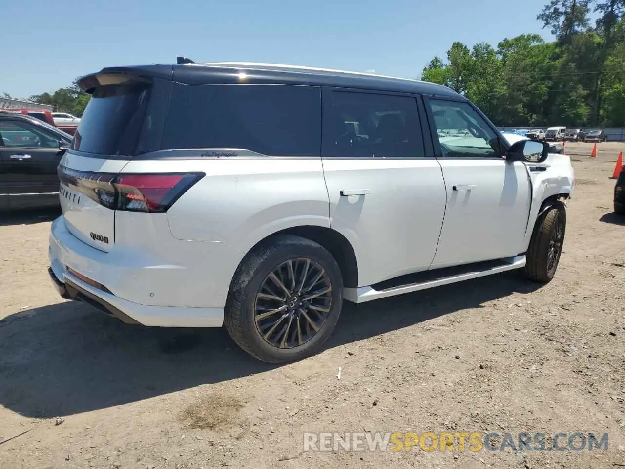 3 Photograph of a damaged car JN8AZ3CCXS9601470 INFINITI QX80 AUTOG 2025