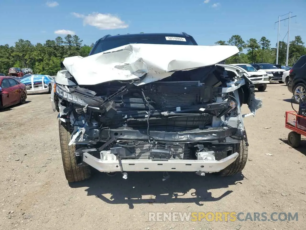 5 Photograph of a damaged car JN8AZ3CCXS9601470 INFINITI QX80 AUTOG 2025
