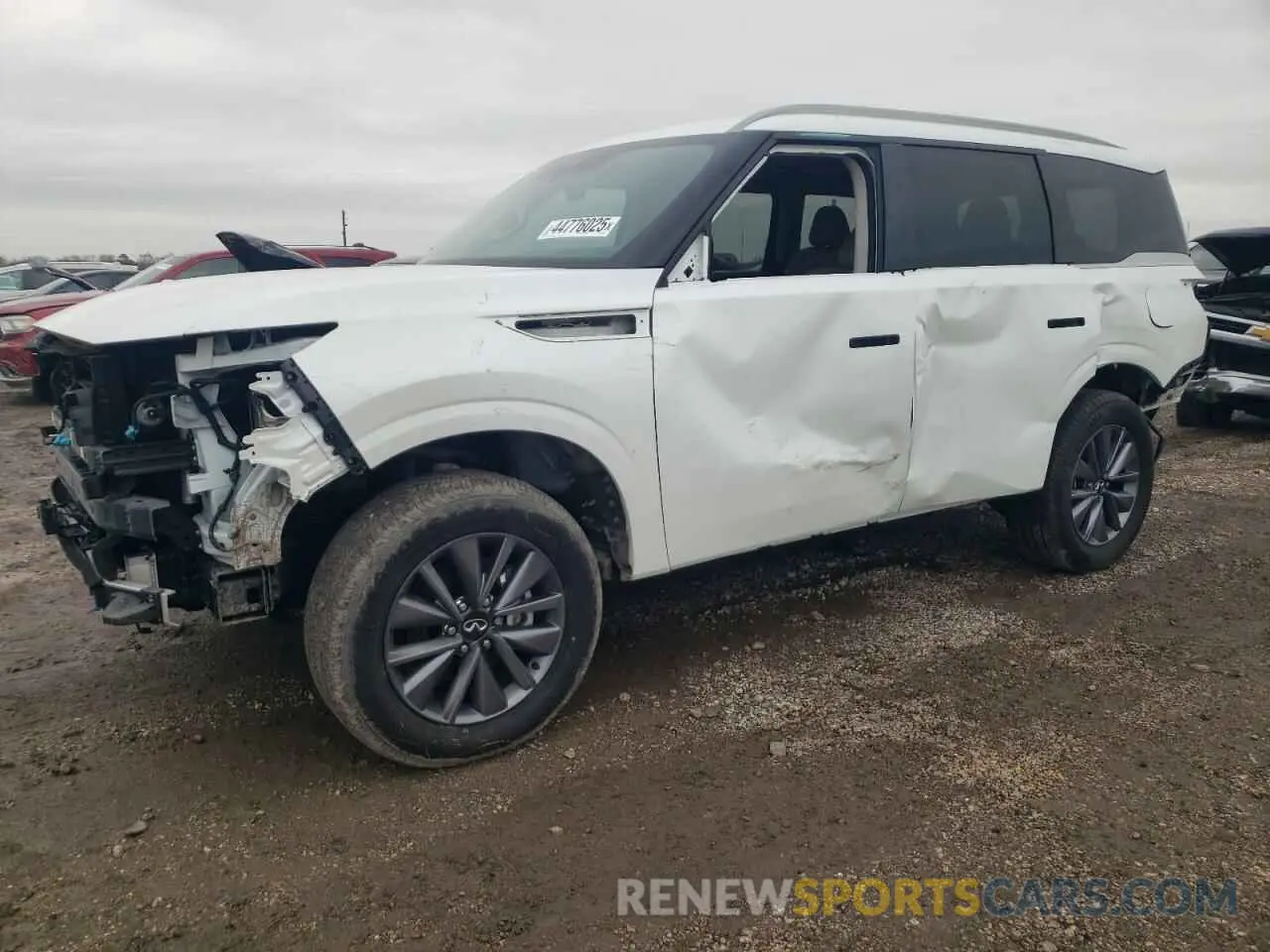1 Photograph of a damaged car JN8AZ3AA0S9000232 INFINITI QX80 PURE 2025