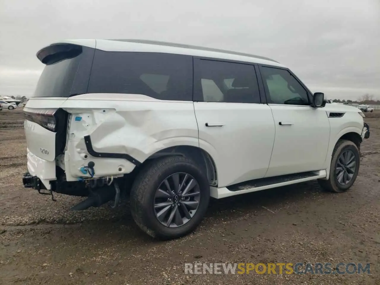 3 Photograph of a damaged car JN8AZ3AA0S9000232 INFINITI QX80 PURE 2025