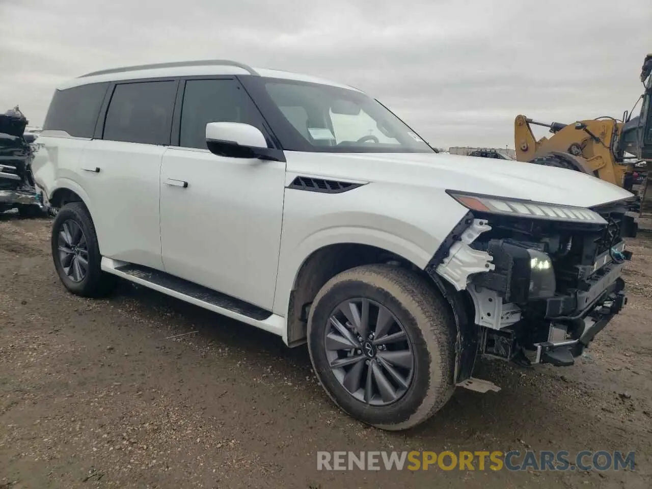 4 Photograph of a damaged car JN8AZ3AA0S9000232 INFINITI QX80 PURE 2025