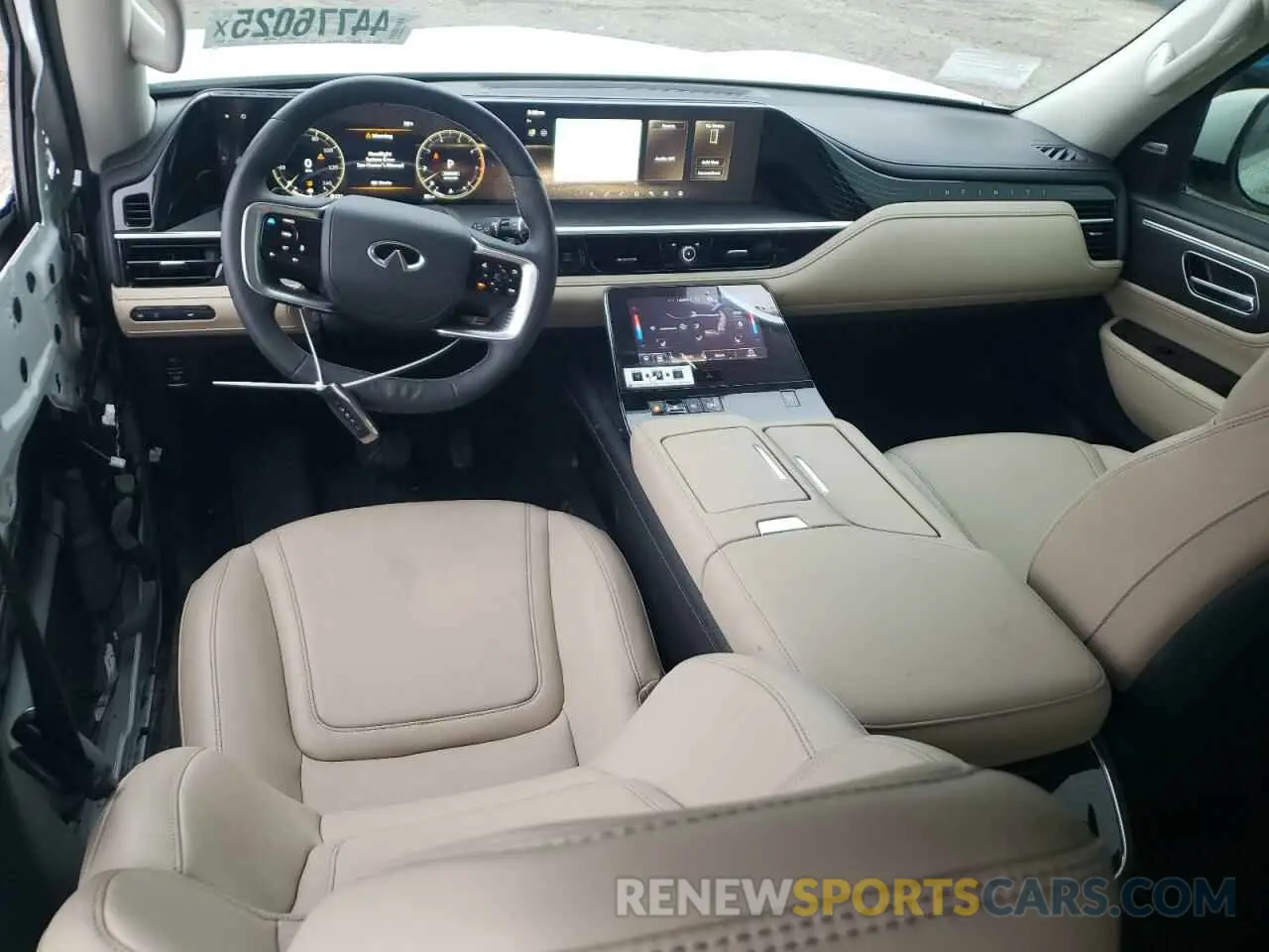 8 Photograph of a damaged car JN8AZ3AA0S9000232 INFINITI QX80 PURE 2025