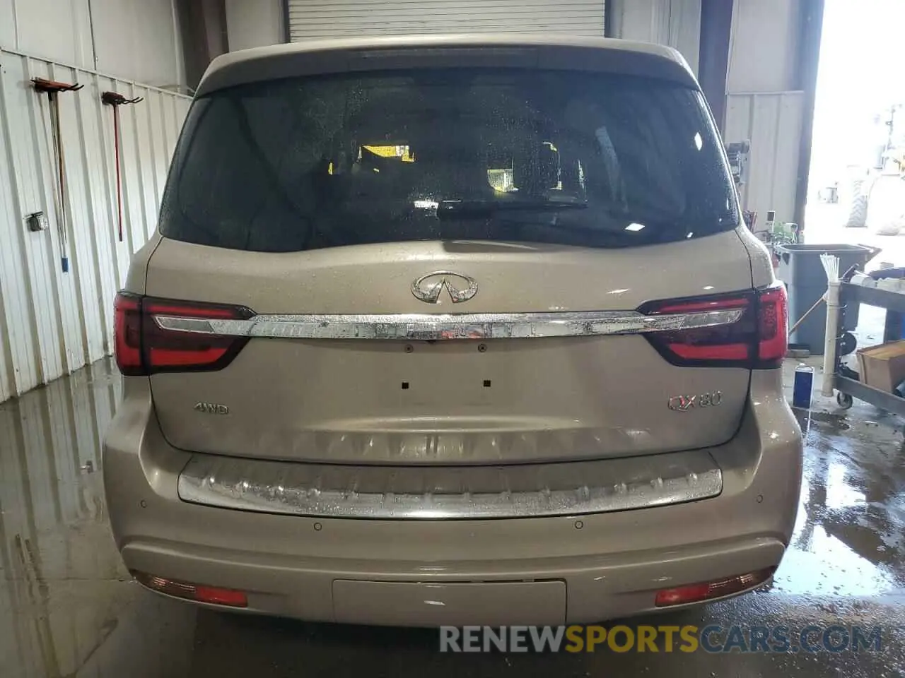 6 Photograph of a damaged car JN8AZ2BE6M9273576 INFINITI QX80 SENSO 2021