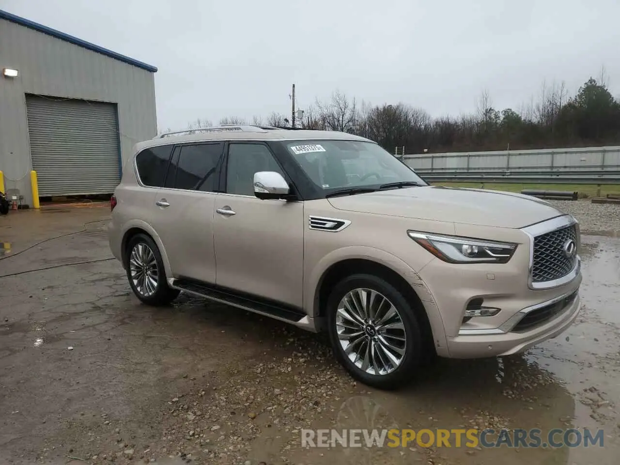 4 Photograph of a damaged car JN8AZ2BE7M9268337 INFINITI QX80 SENSO 2021