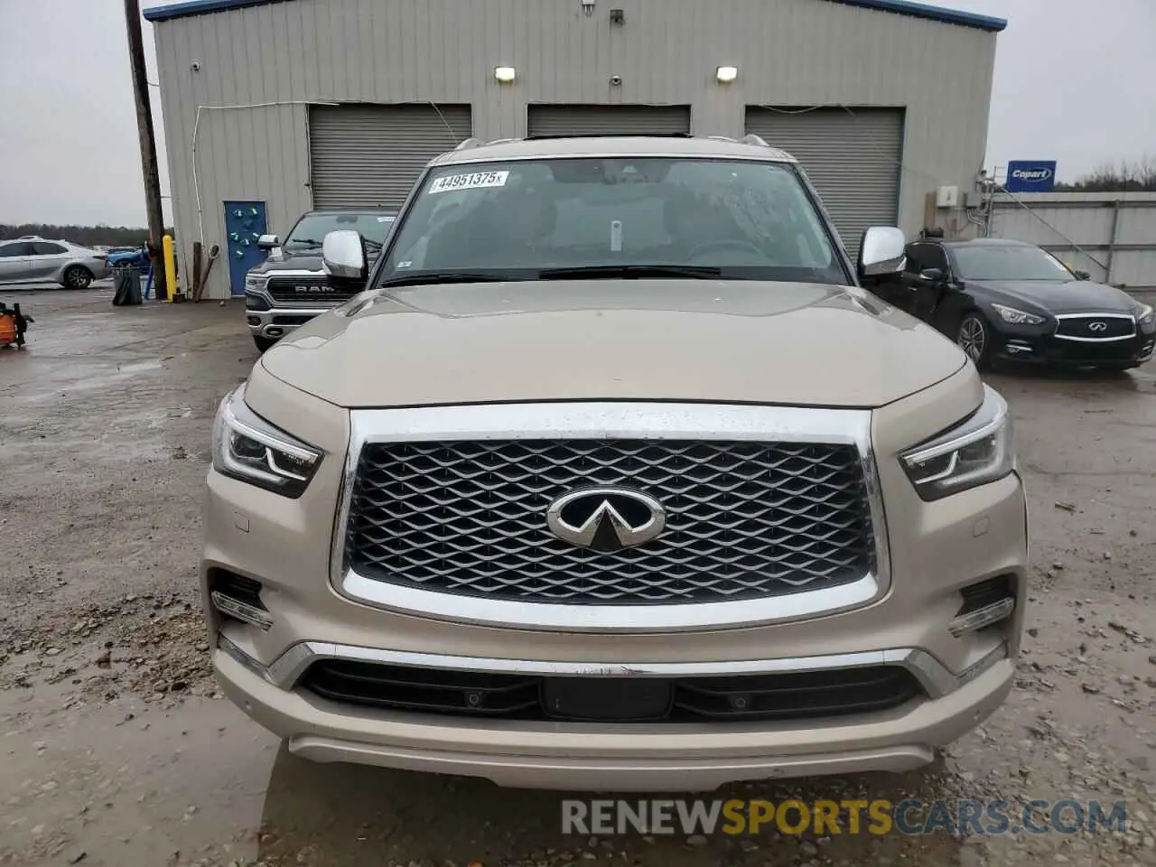 5 Photograph of a damaged car JN8AZ2BE7M9268337 INFINITI QX80 SENSO 2021