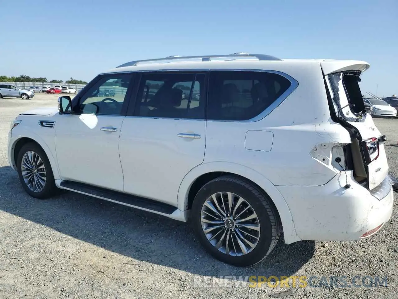 2 Photograph of a damaged car JN8AZ2BEXM9269417 INFINITI QX80 SENSO 2021