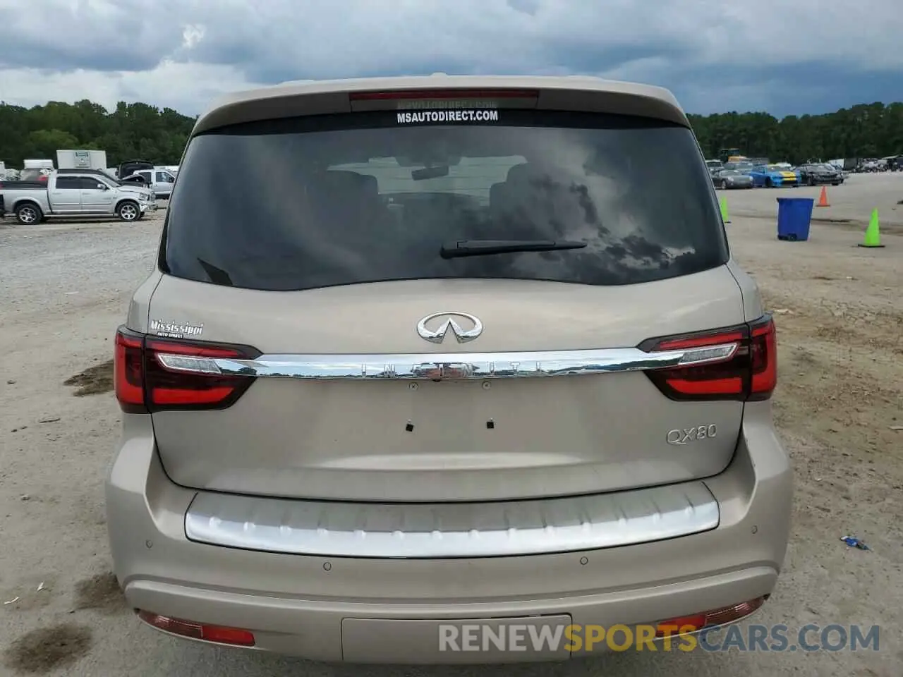 6 Photograph of a damaged car JN8AZ2BF0P9757188 INFINITI QX80 SENSO 2023