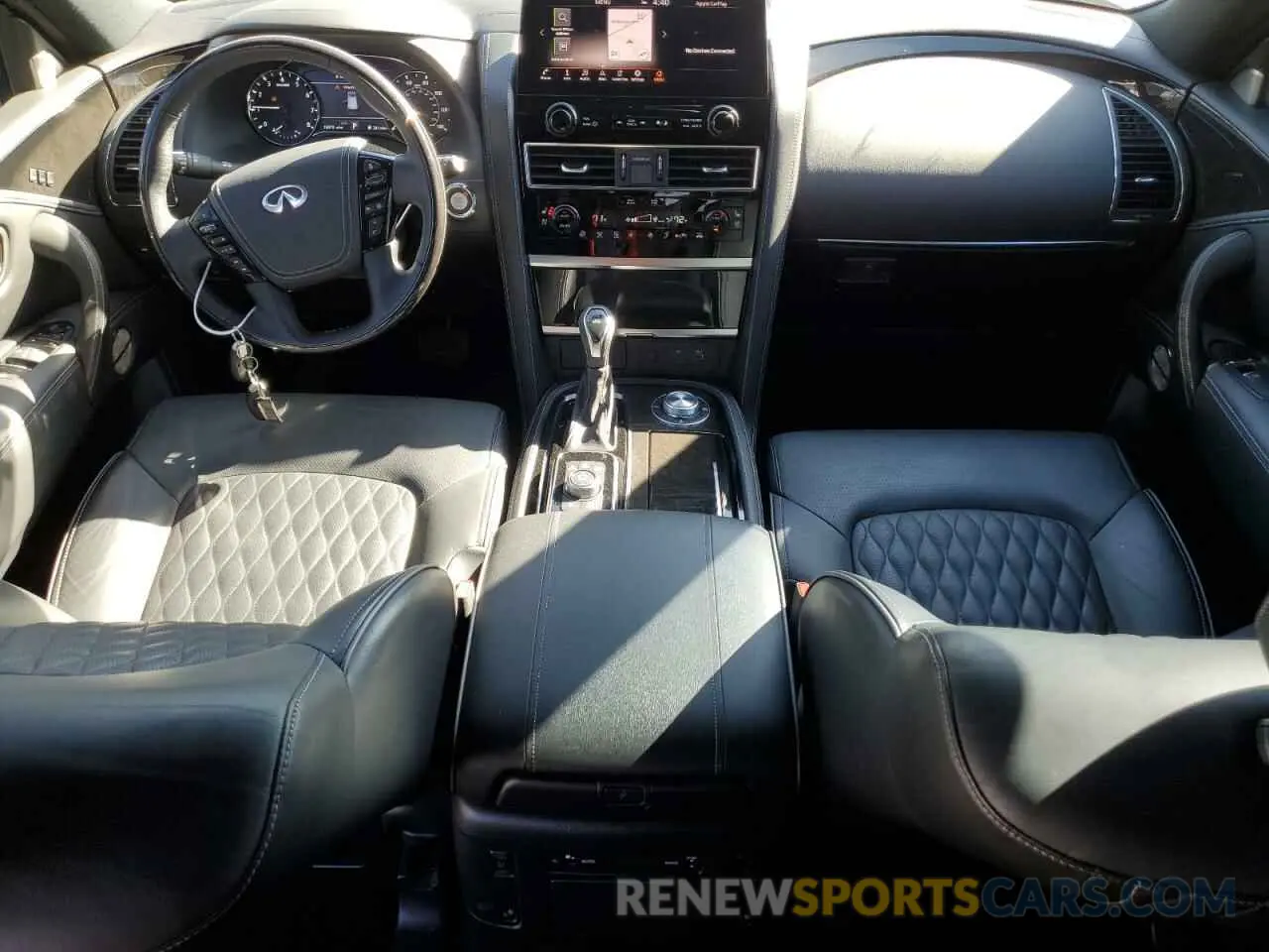 8 Photograph of a damaged car JN8AZ2BE4R9326458 INFINITI QX80 SENSO 2024