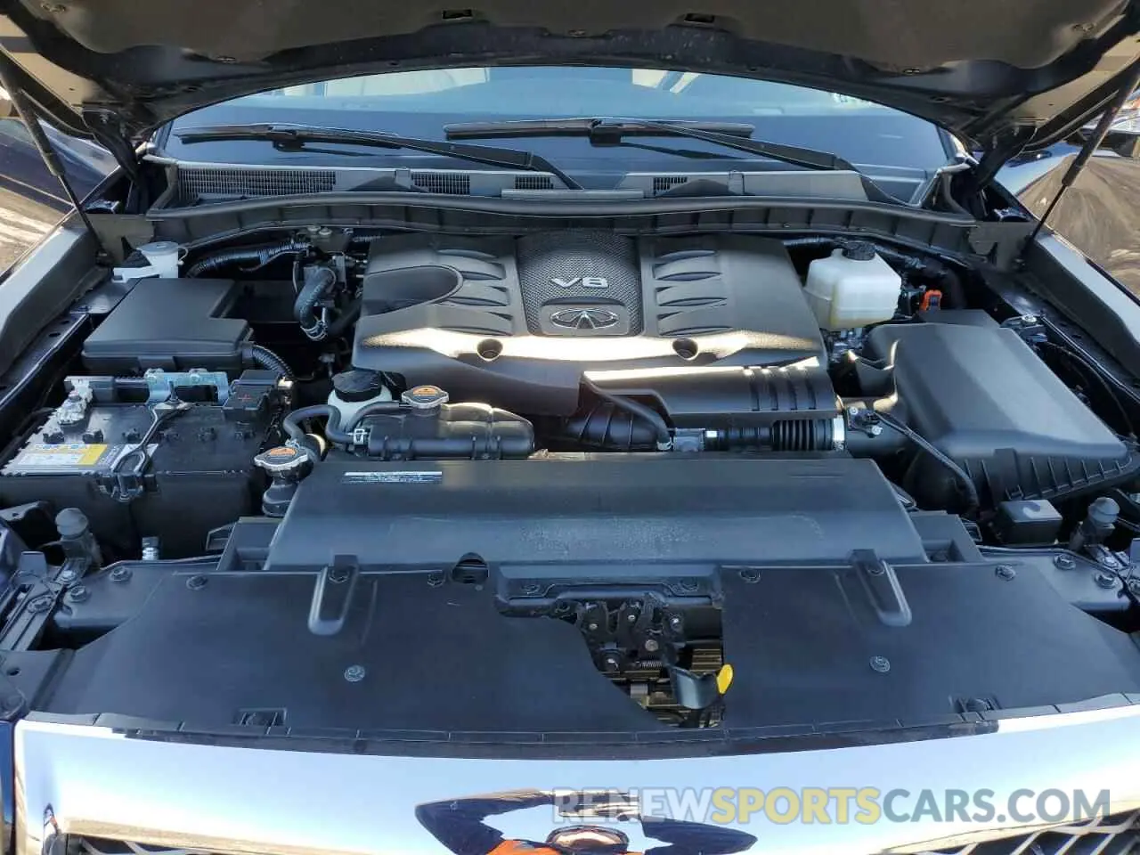 12 Photograph of a damaged car JN8AZ2BE4R9327450 INFINITI QX80 SENSO 2024
