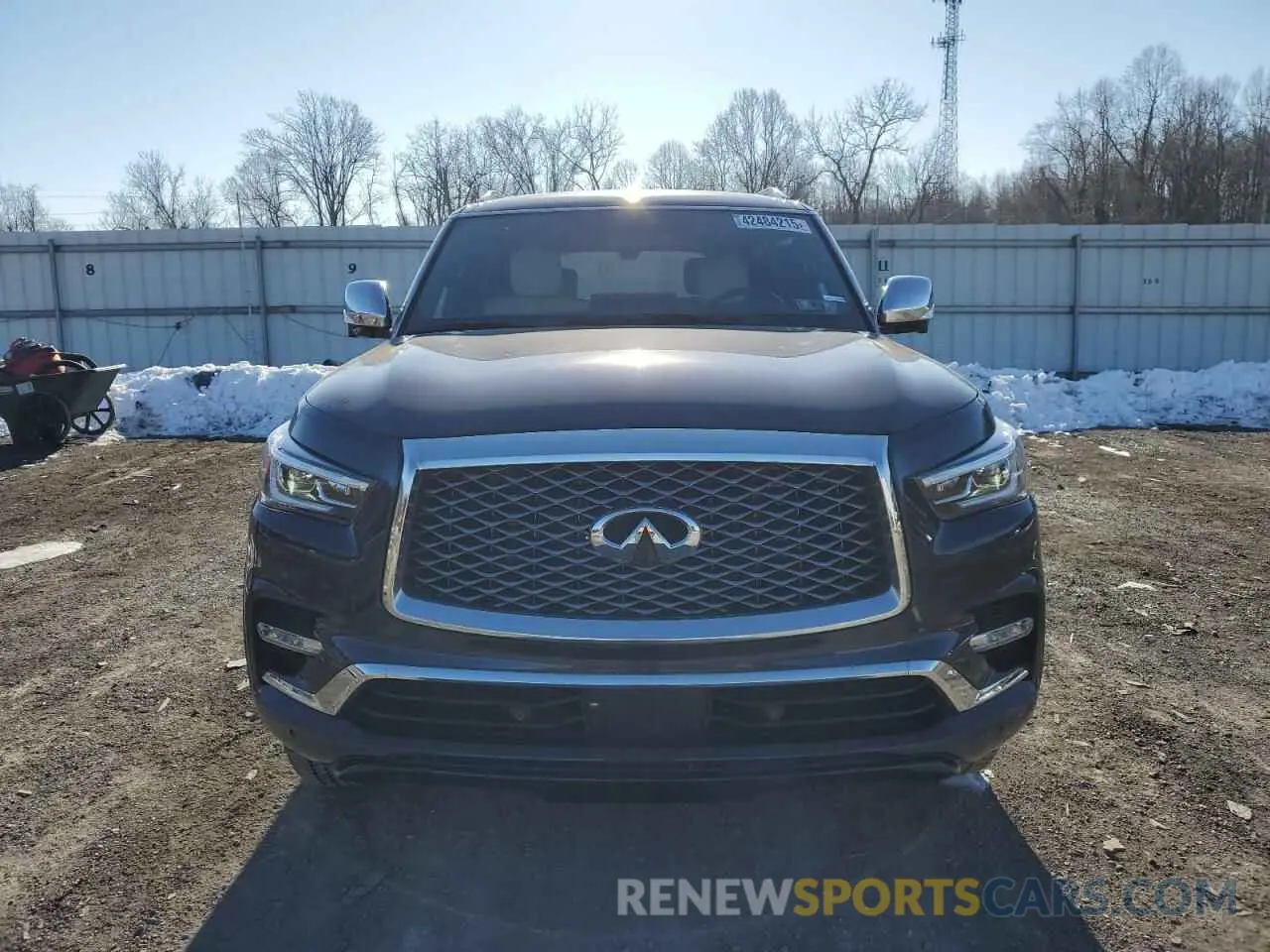 5 Photograph of a damaged car JN8AZ2BE4R9327450 INFINITI QX80 SENSO 2024
