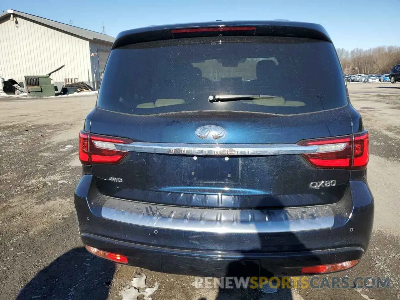 6 Photograph of a damaged car JN8AZ2BE4R9327450 INFINITI QX80 SENSO 2024