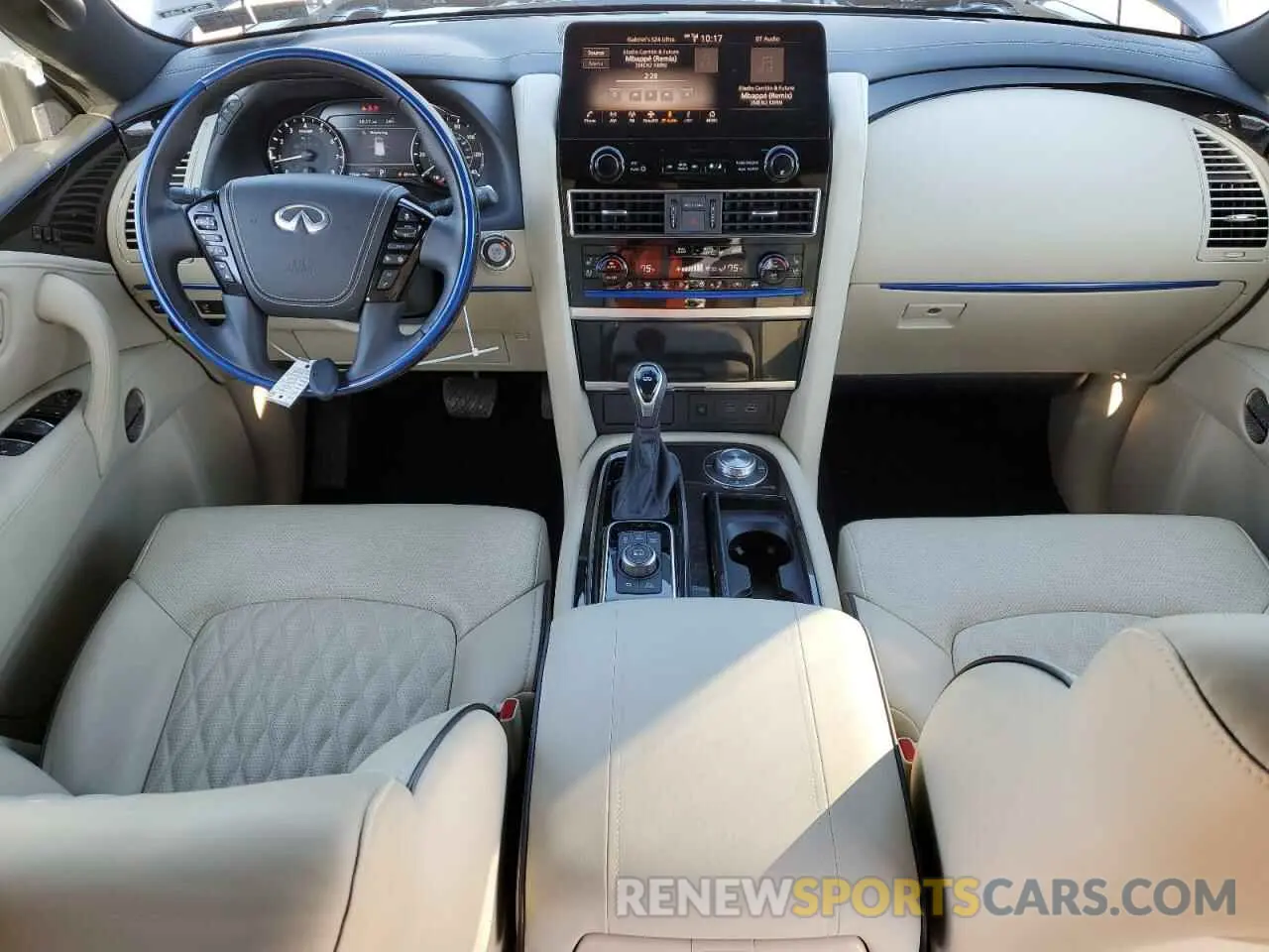 8 Photograph of a damaged car JN8AZ2BE4R9327450 INFINITI QX80 SENSO 2024