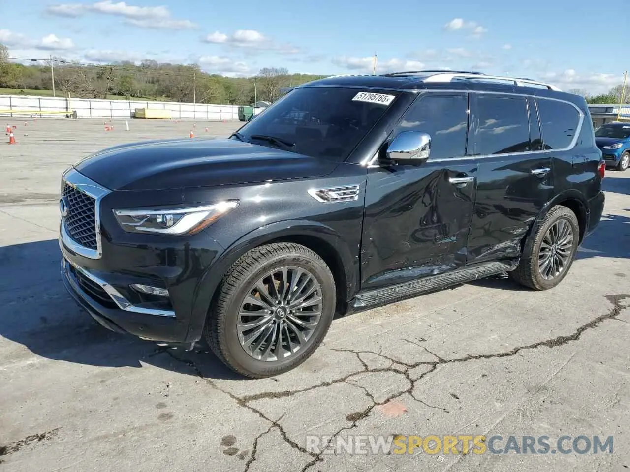 1 Photograph of a damaged car JN8AZ2BE9R9331493 INFINITI QX80 SENSO 2024