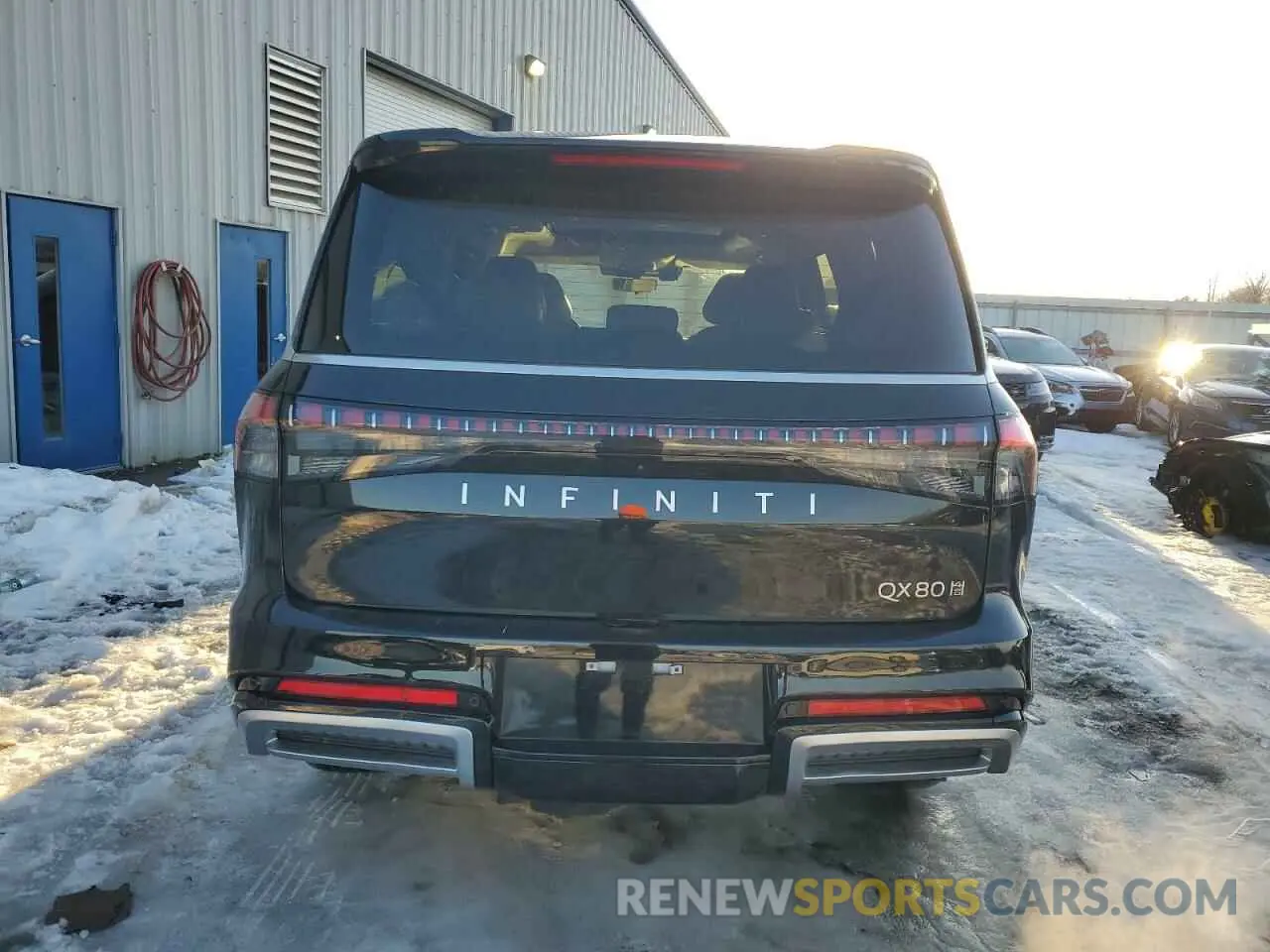 6 Photograph of a damaged car JN8AZ3DB9S9401816 INFINITI QX80 SENSO 2025