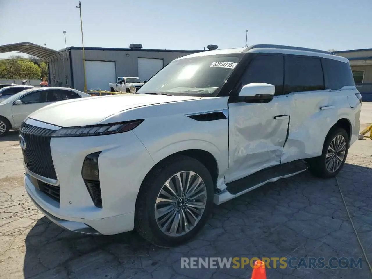 1 Photograph of a damaged car JN8AZ3DE3S9700714 INFINITI QX80 SENSO 2025