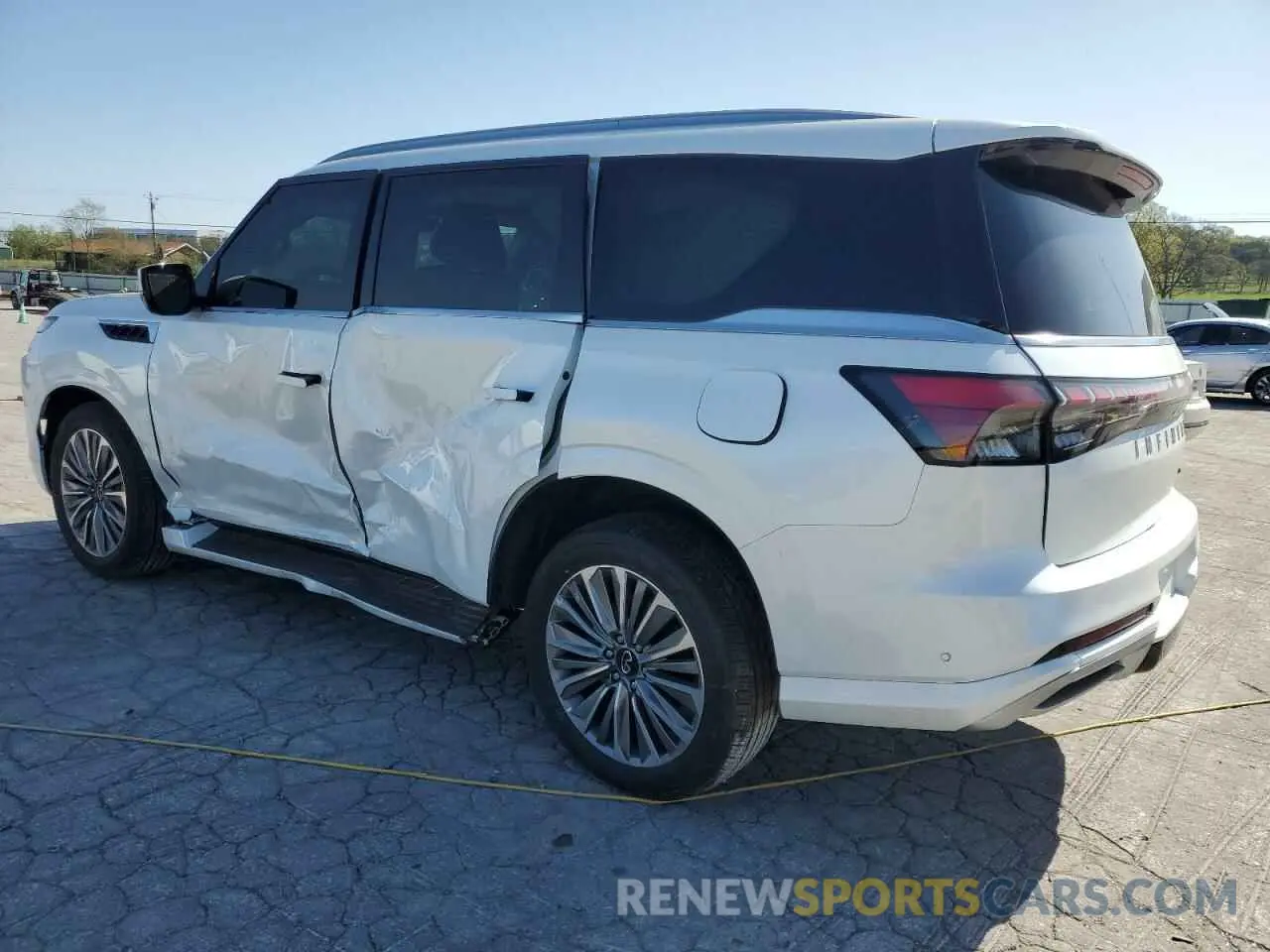 2 Photograph of a damaged car JN8AZ3DE3S9700714 INFINITI QX80 SENSO 2025