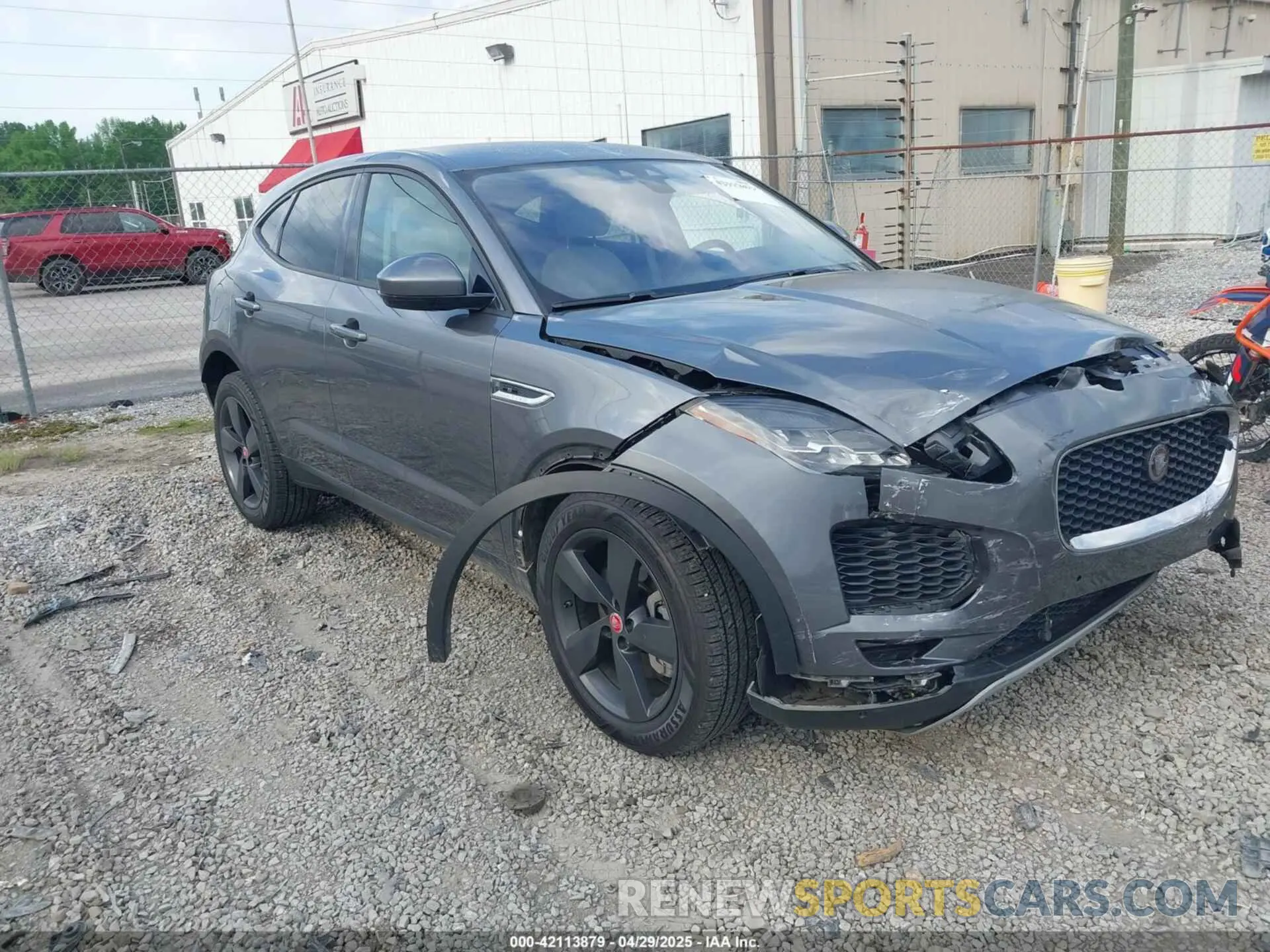 1 Photograph of a damaged car SADFJ2FX0K1Z36984 JAGUAR E-PACE 2019